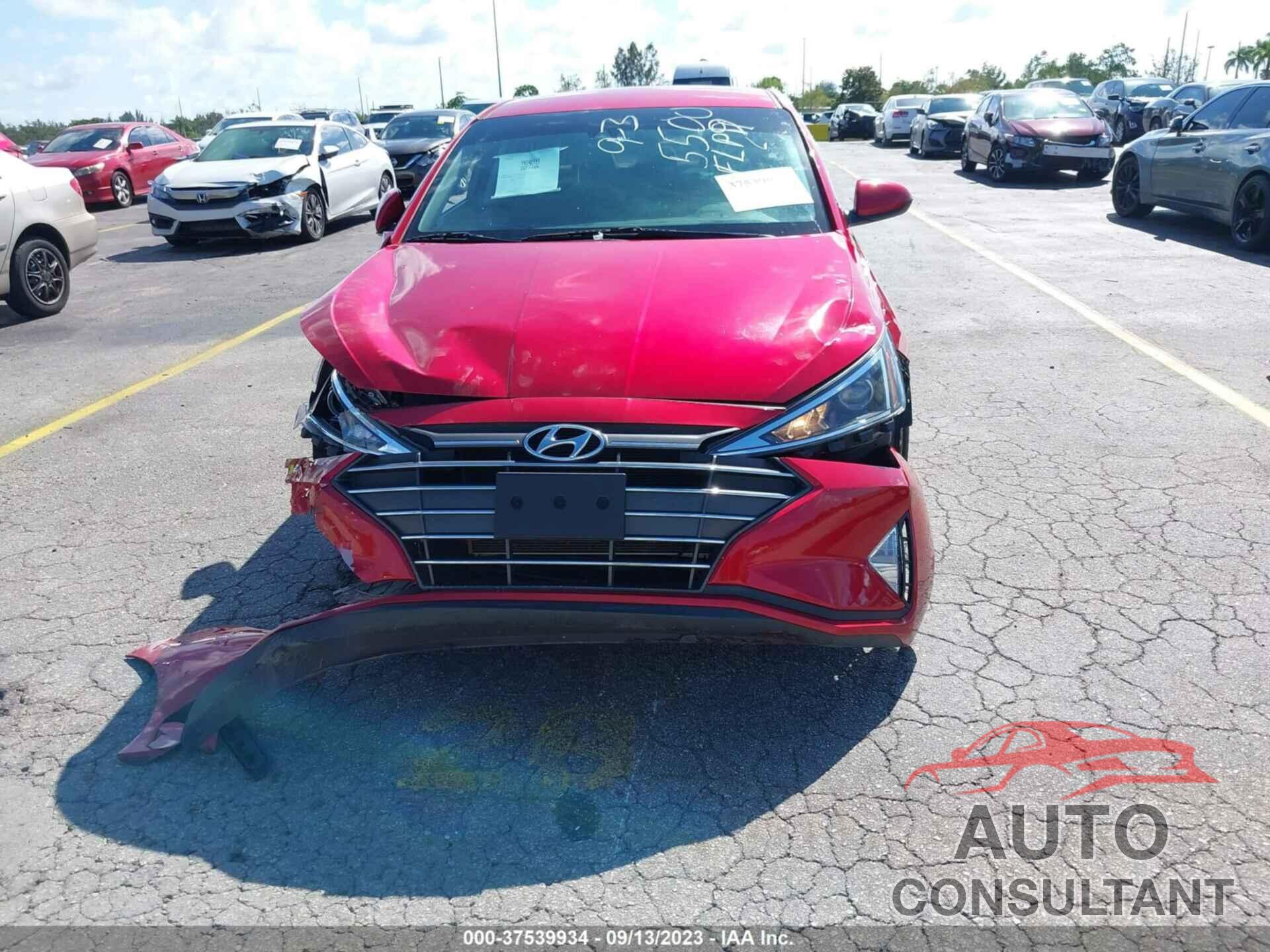 HYUNDAI ELANTRA 2020 - 5NPD84LF3LH565500