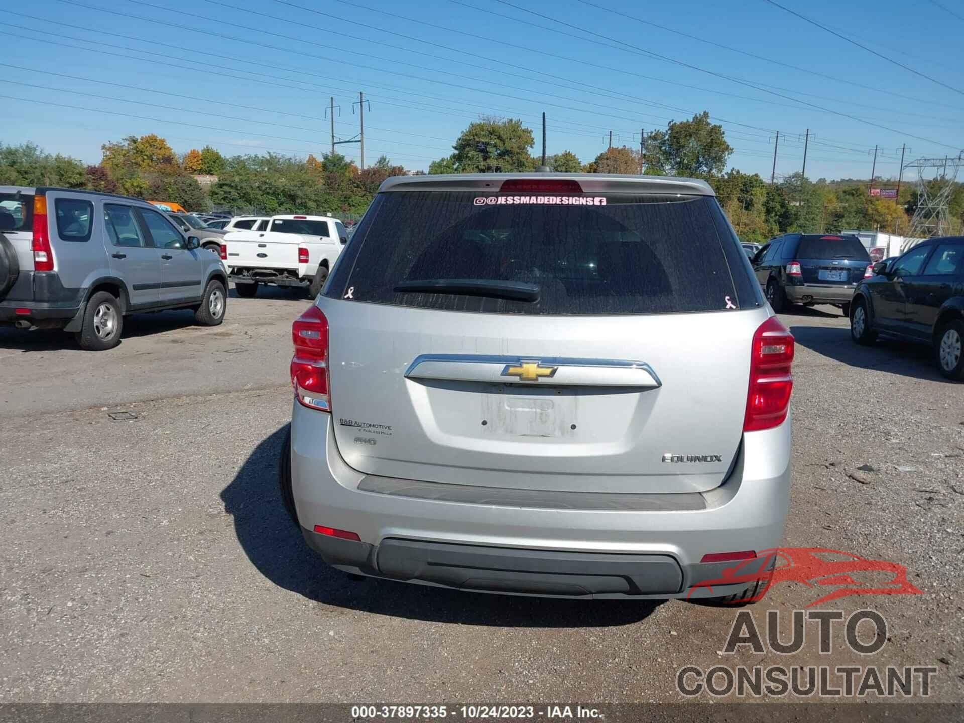 CHEVROLET EQUINOX 2016 - 2GNFLEEK1G6229238