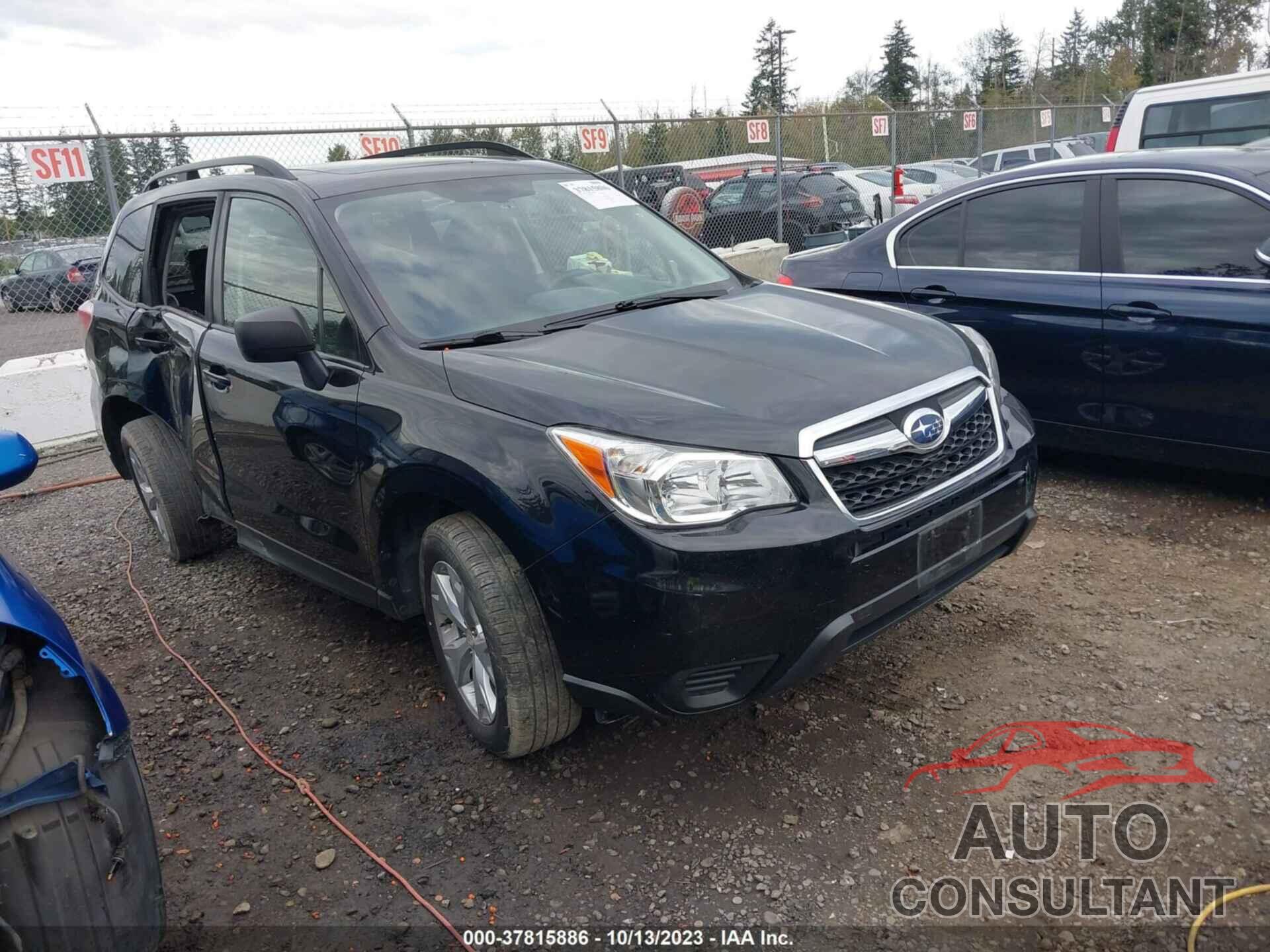 SUBARU FORESTER 2016 - JF2SJADC7GH567108