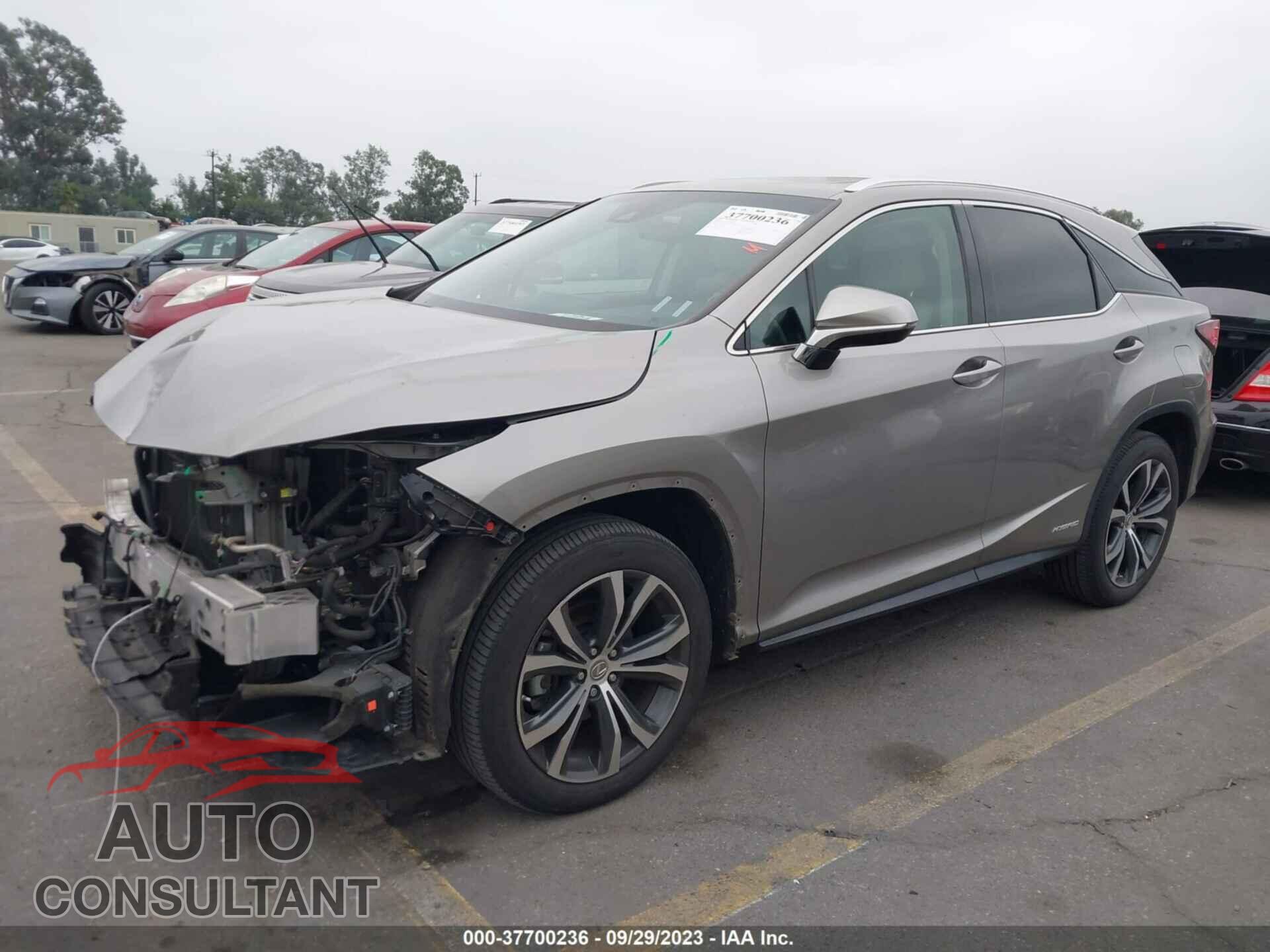 LEXUS RX 450H 2017 - 2T2BGMCA3HC018232