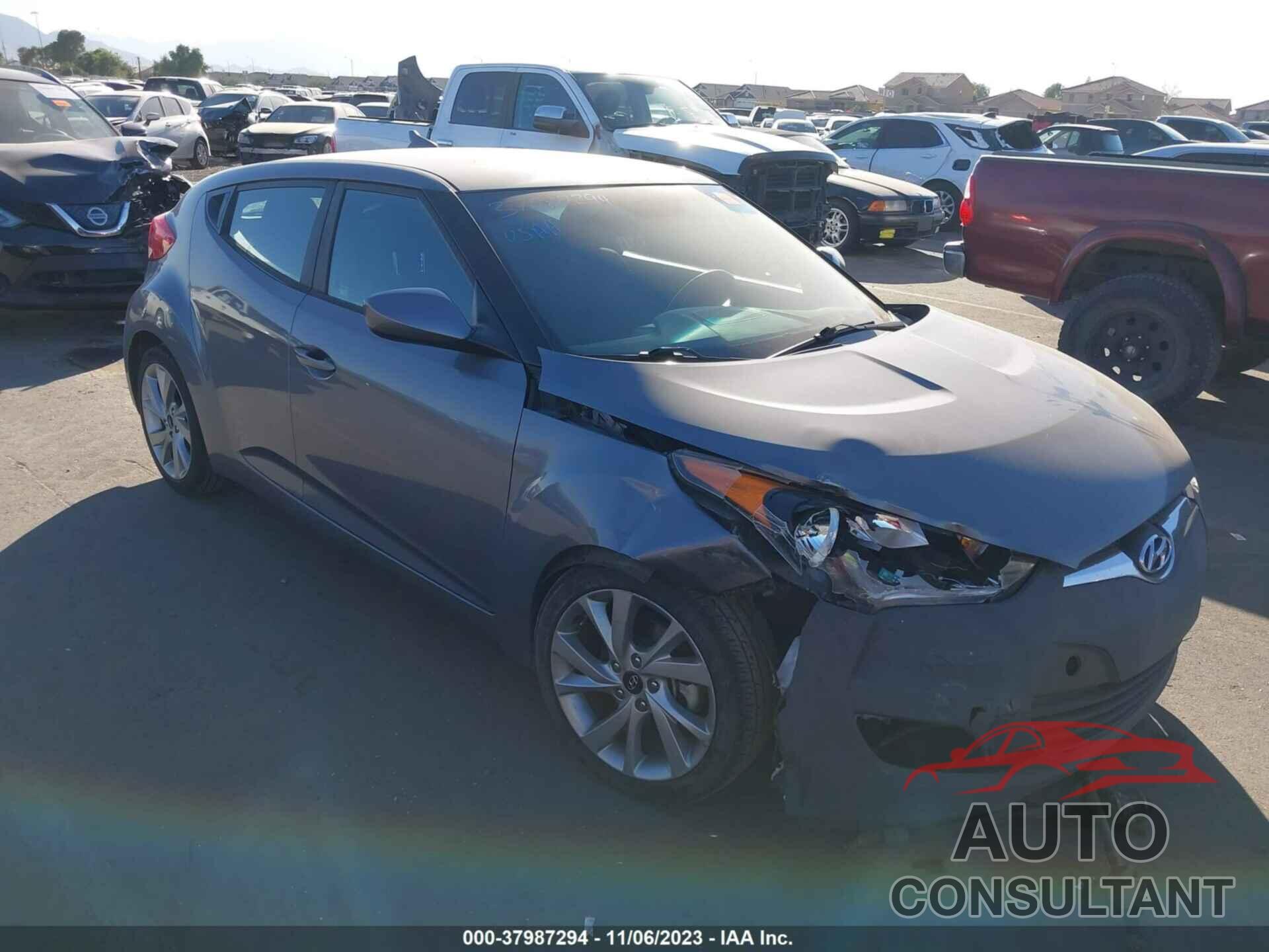 HYUNDAI VELOSTER 2017 - KMHTC6AD6HU310100