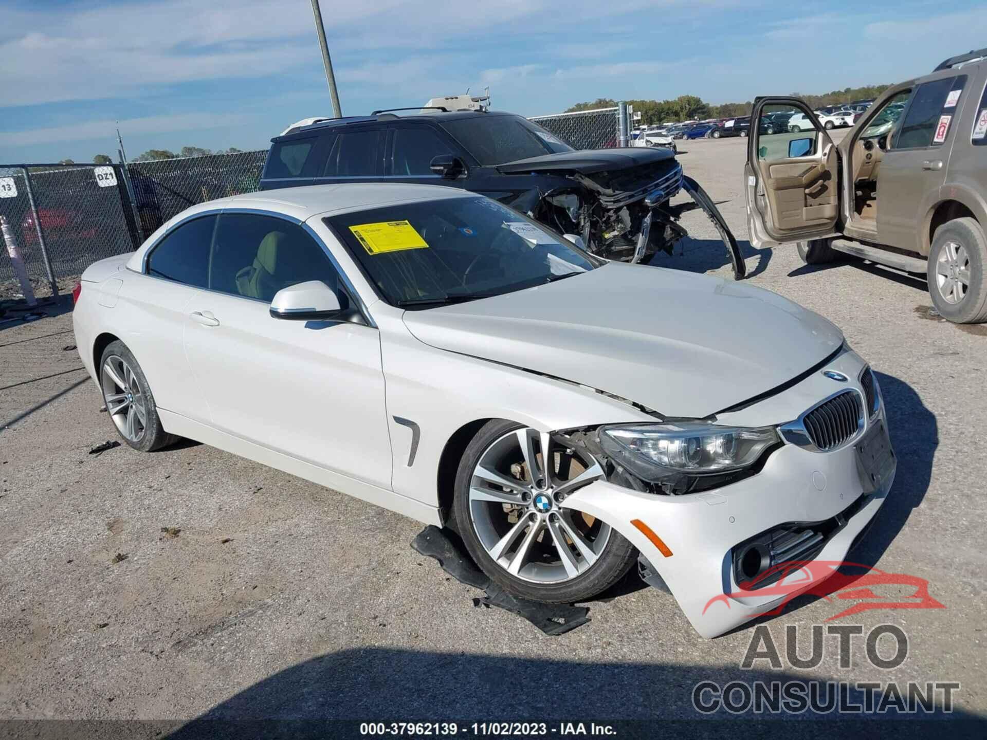 BMW 428I 2016 - WBA3V7C56G5A26971