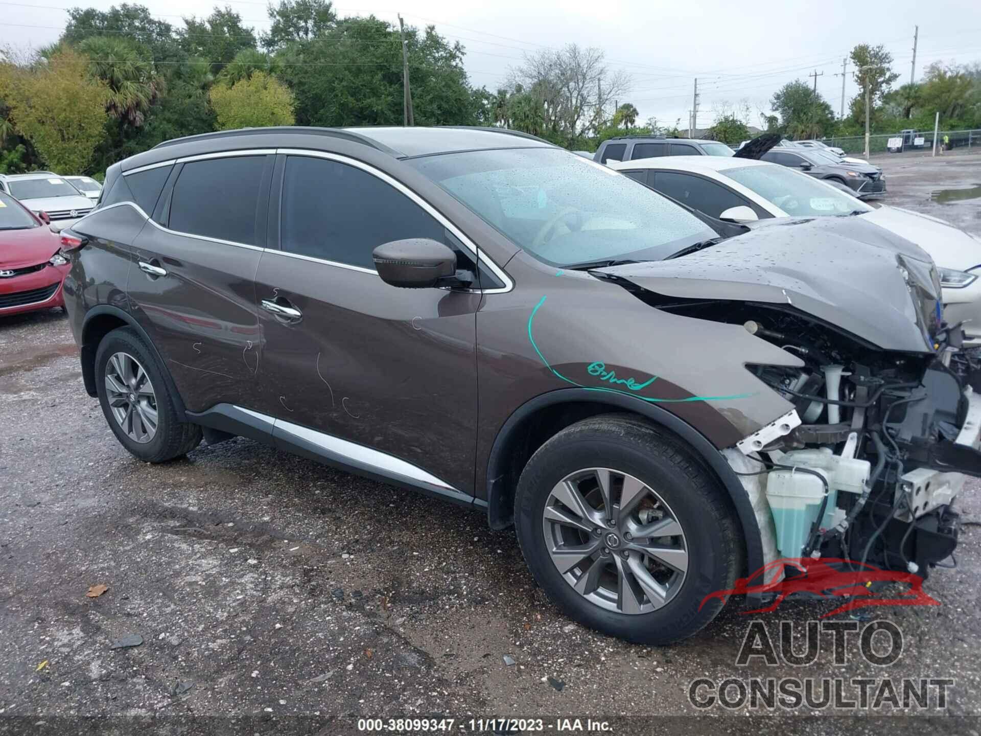 NISSAN MURANO 2018 - 5N1AZ2MG3JN182578