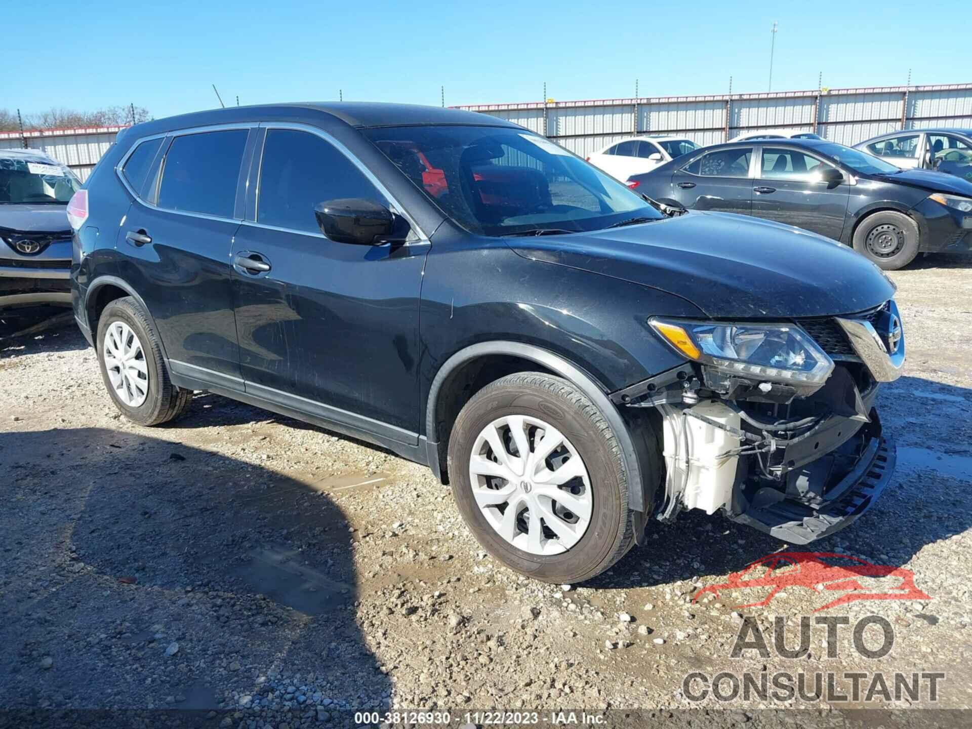 NISSAN ROGUE 2016 - KNMAT2MT9GP649910