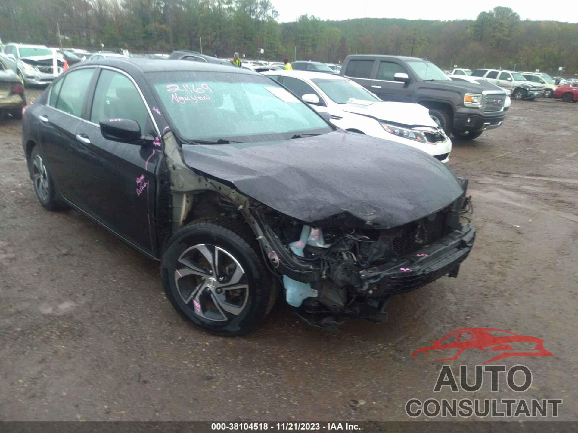 HONDA ACCORD 2016 - 1HGCR2F30GA183860