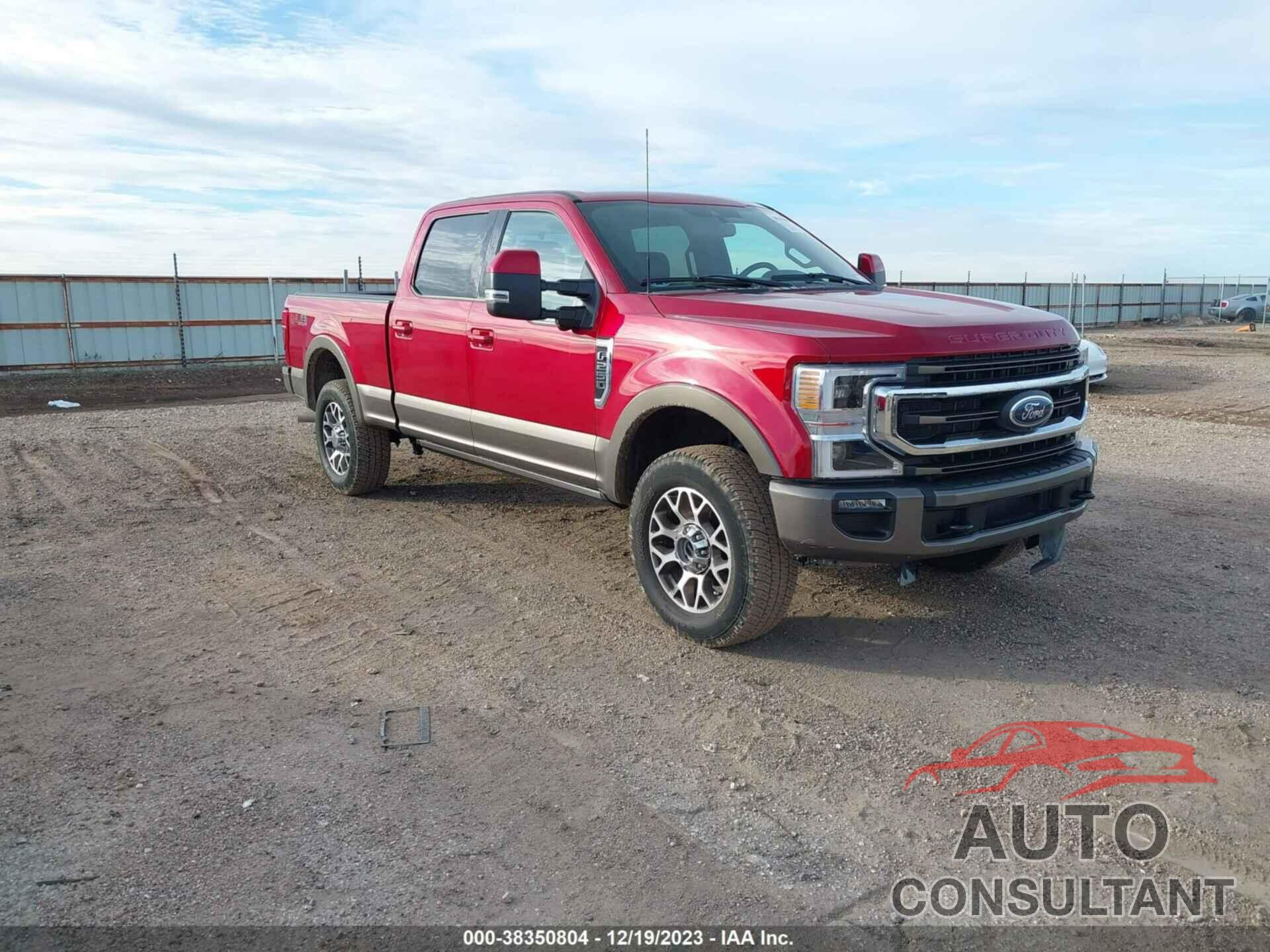 FORD F250 2022 - 1FT7W2BN5NEG43973