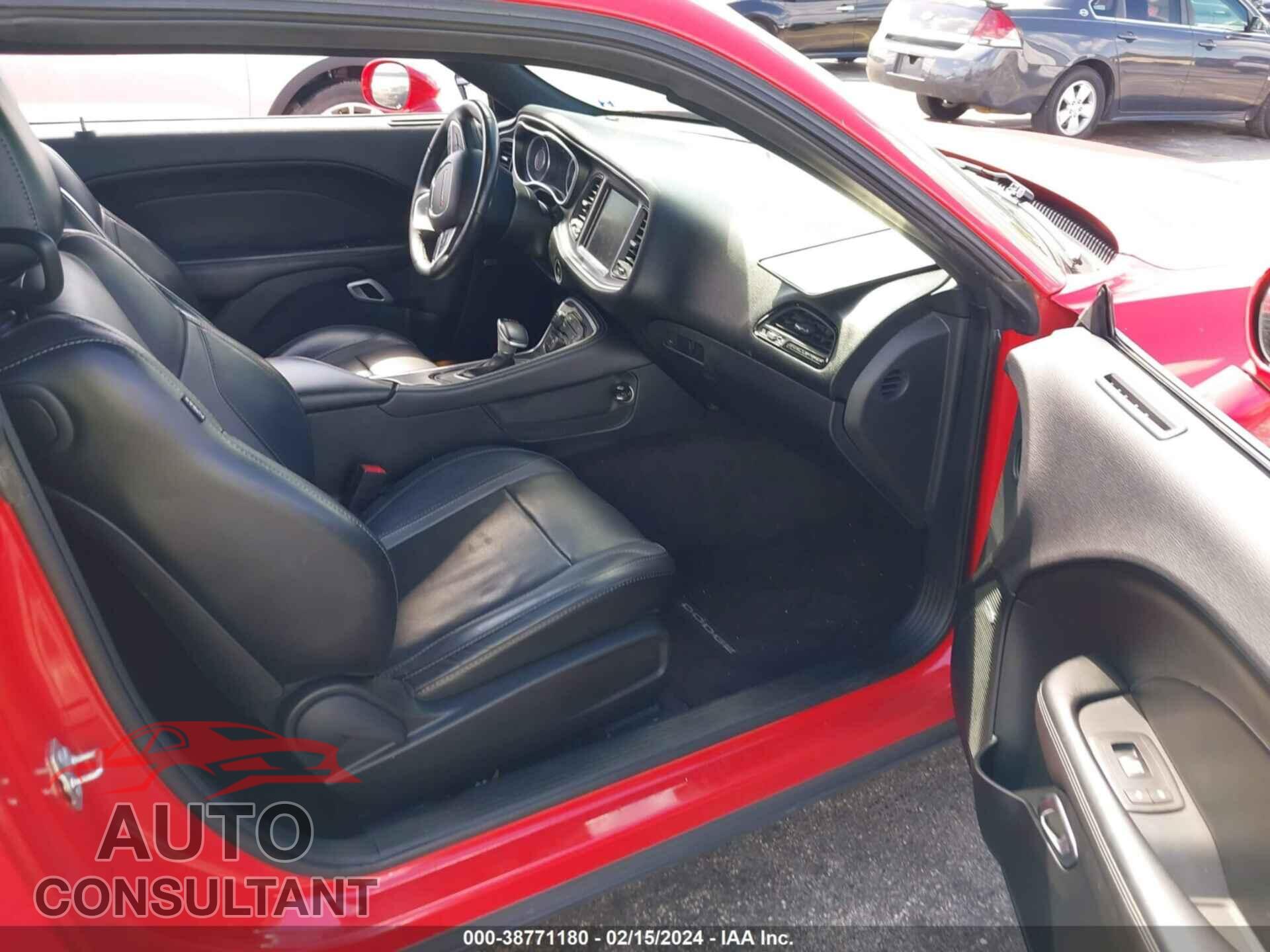 DODGE CHALLENGER 2016 - 2C3CDZAG9GH185404