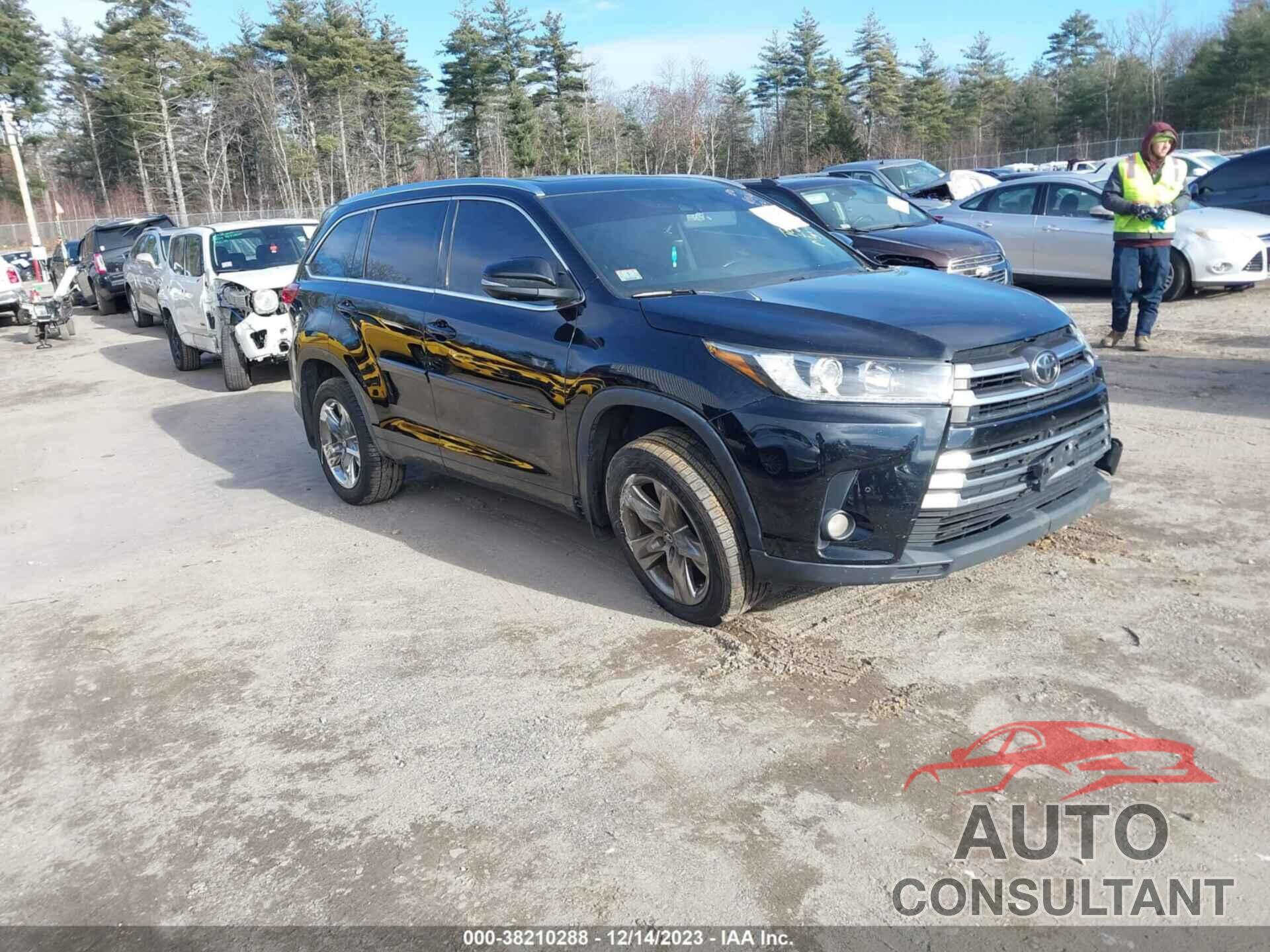 TOYOTA HIGHLANDER 2017 - 5TDDZRFH6HS386229