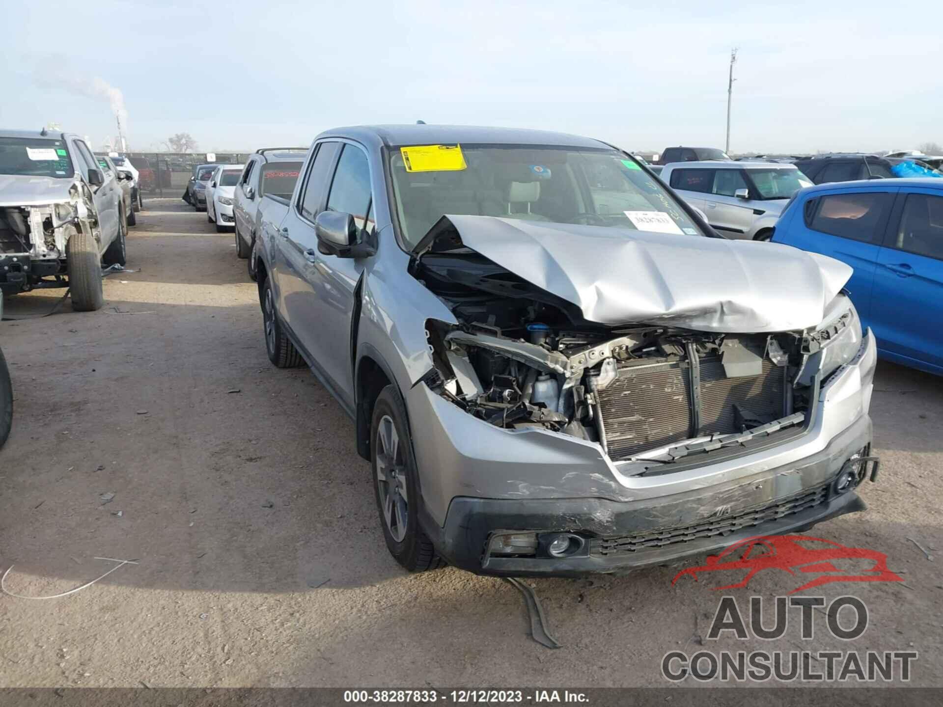 HONDA RIDGELINE 2017 - 5FPYK2F62HB009792