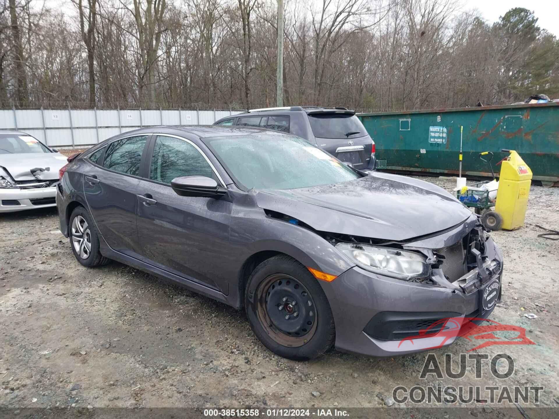 HONDA CIVIC 2016 - 19XFC2F53GE069699