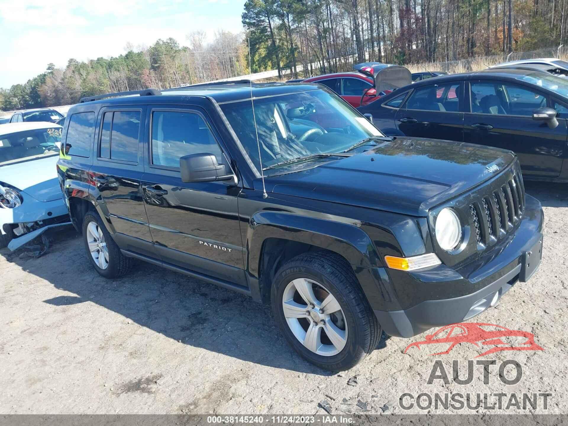 JEEP PATRIOT 2017 - 1C4NJRFB8HD121511