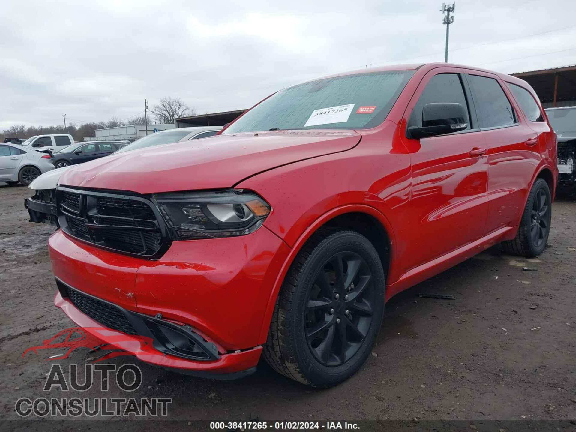 DODGE DURANGO 2017 - 1C4RDHDG6HC669532