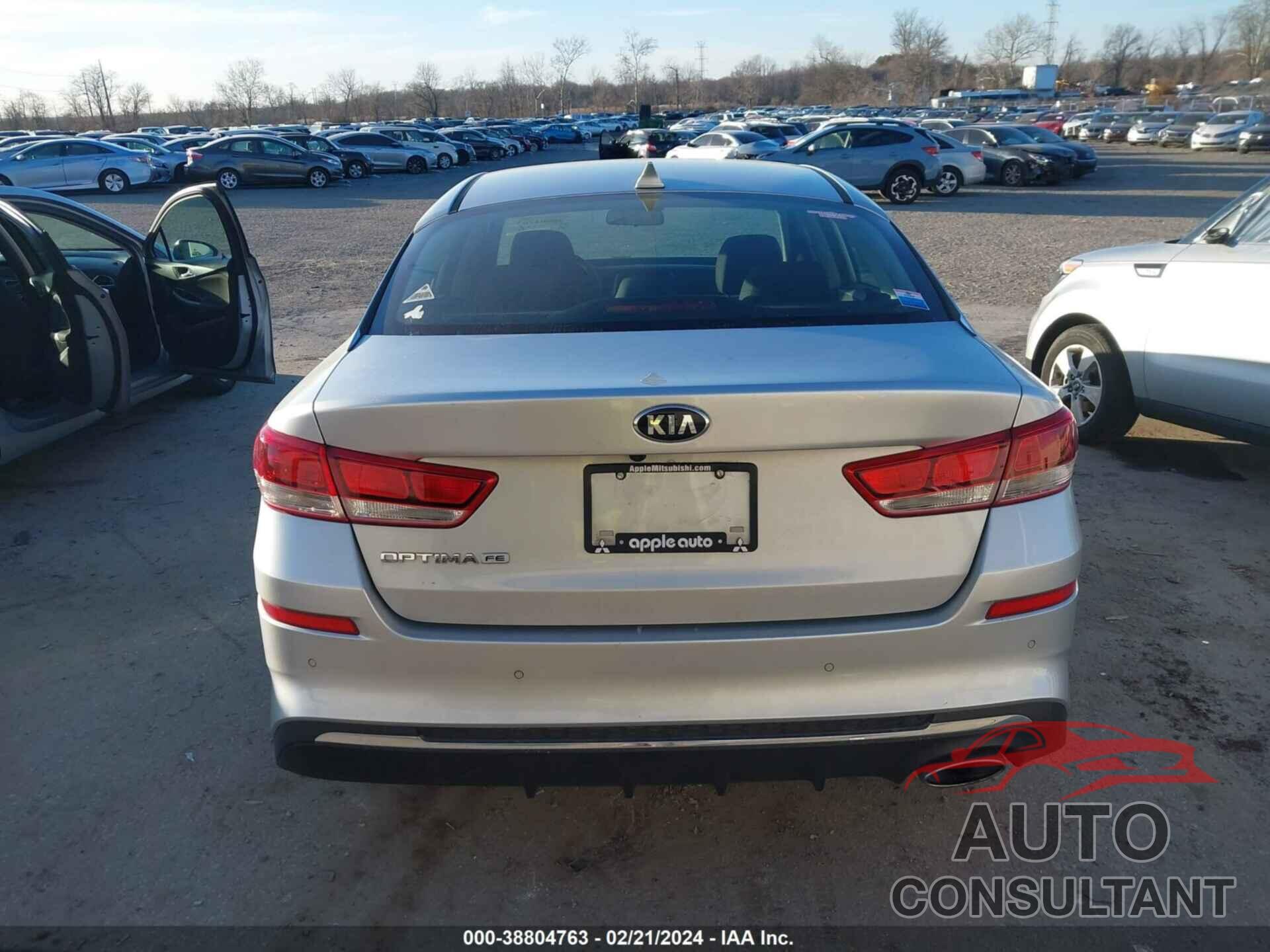 KIA OPTIMA 2019 - 5XXGT4L37KG314006