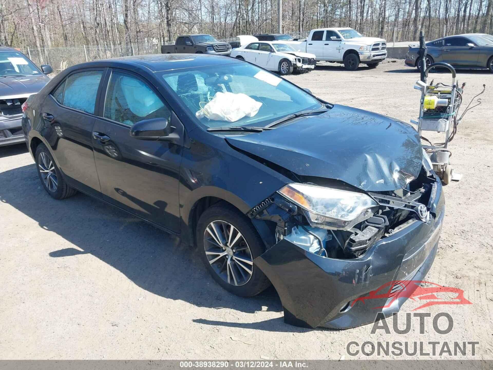 TOYOTA COROLLA 2016 - 2T1BURHE3GC673379