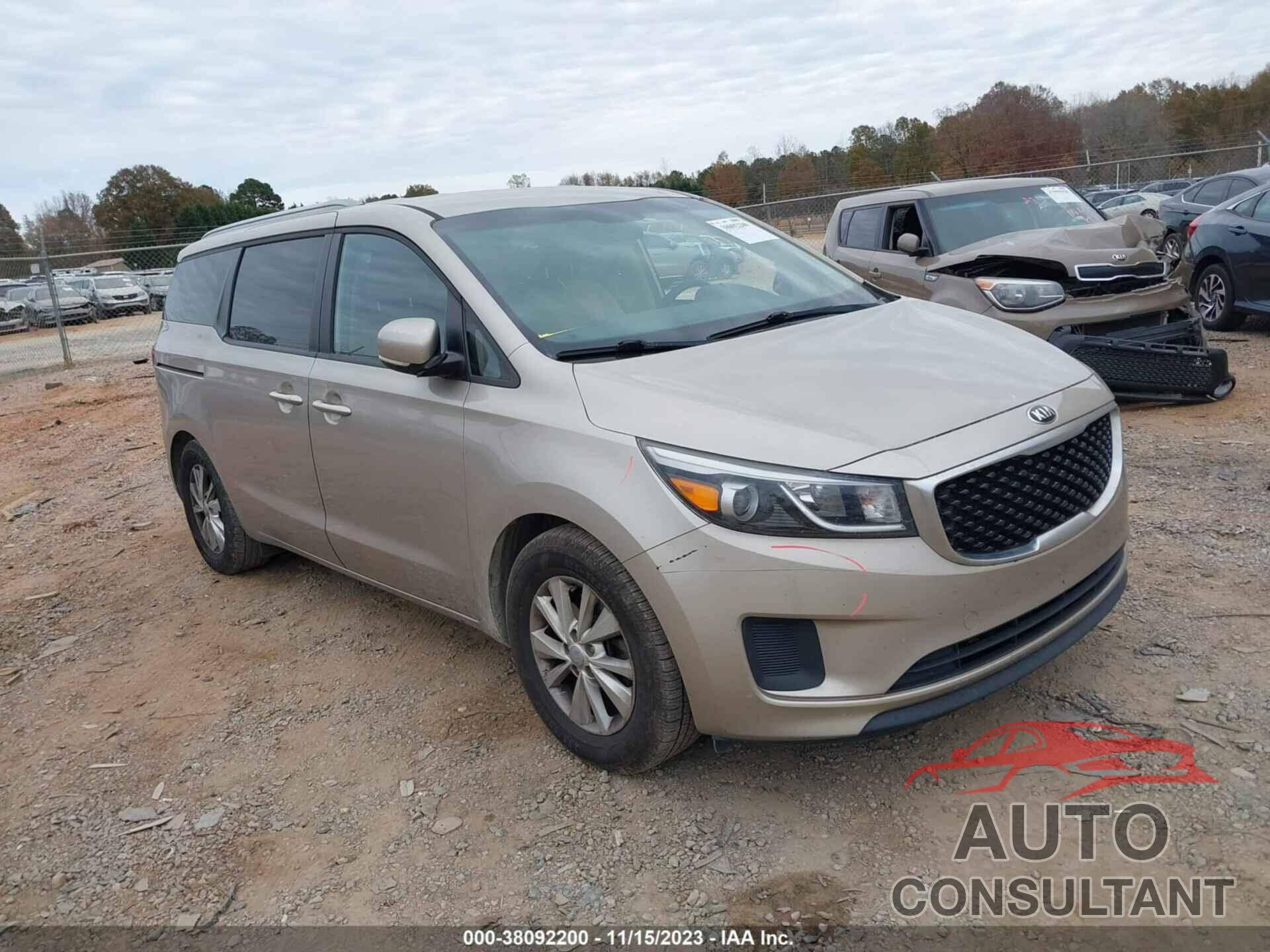 KIA SEDONA 2016 - KNDMB5C13G6111338