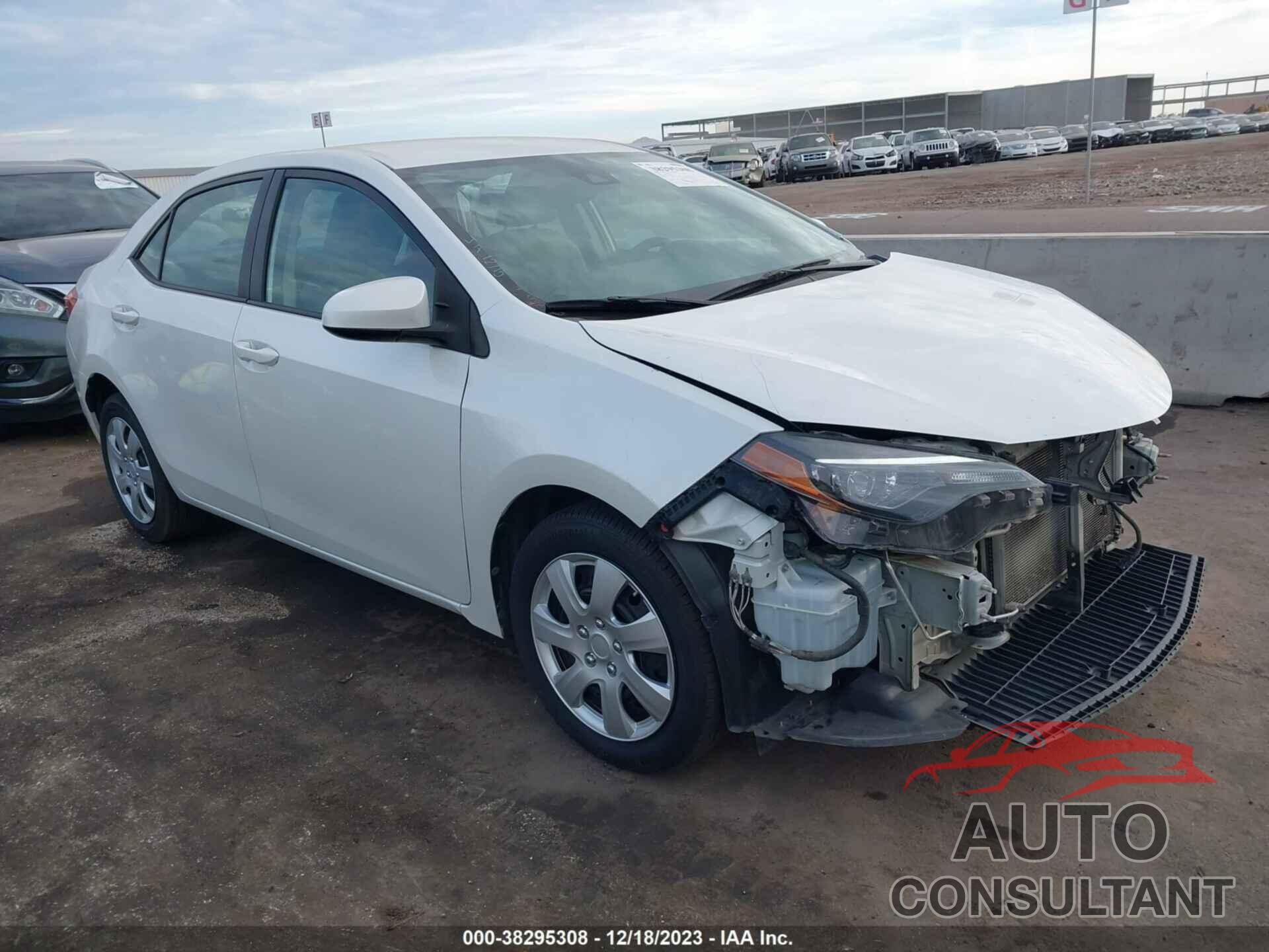 TOYOTA COROLLA 2017 - 5YFBURHEXHP697308