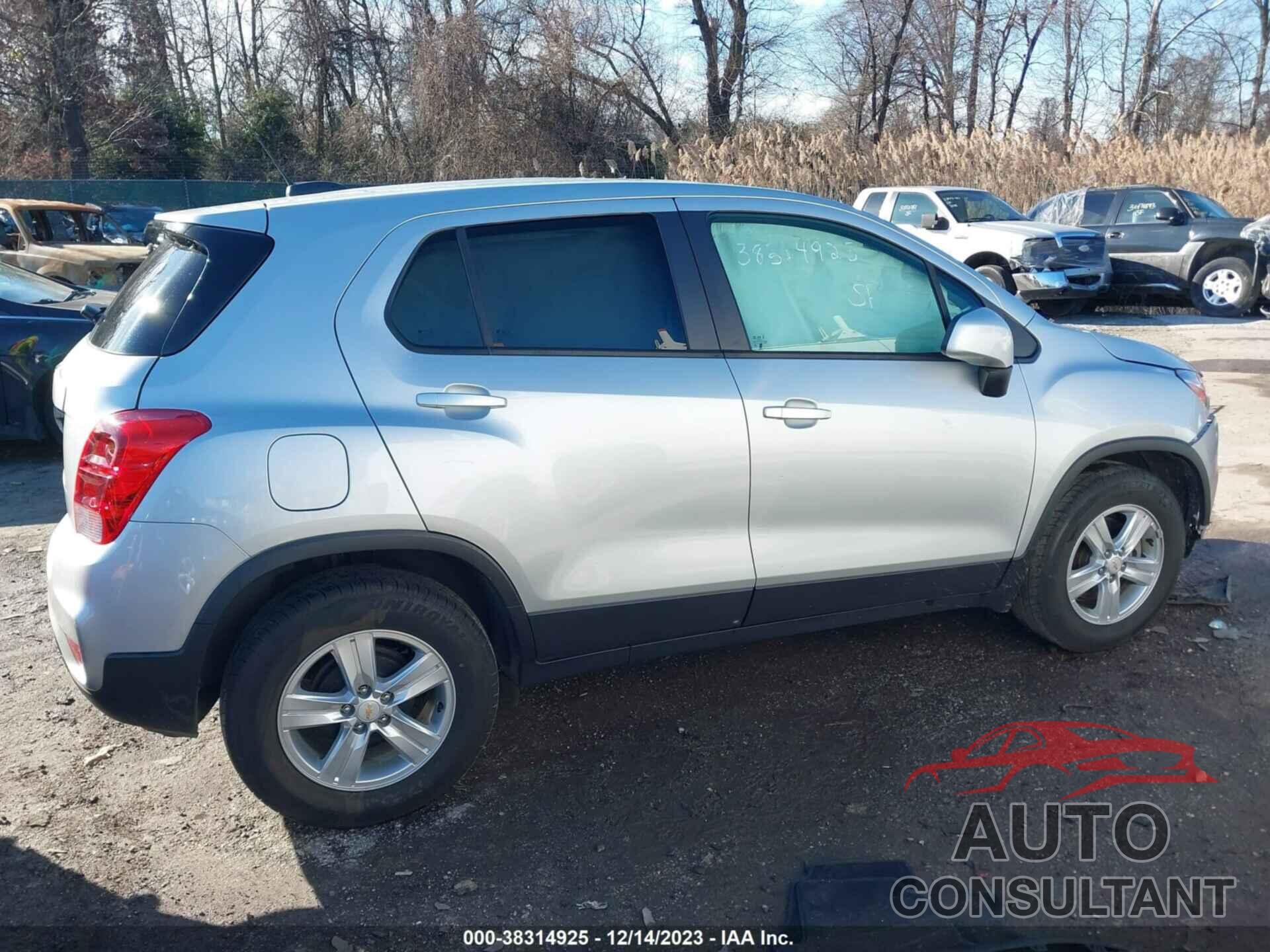 CHEVROLET TRAX 2020 - KL7CJKSB3LB310279