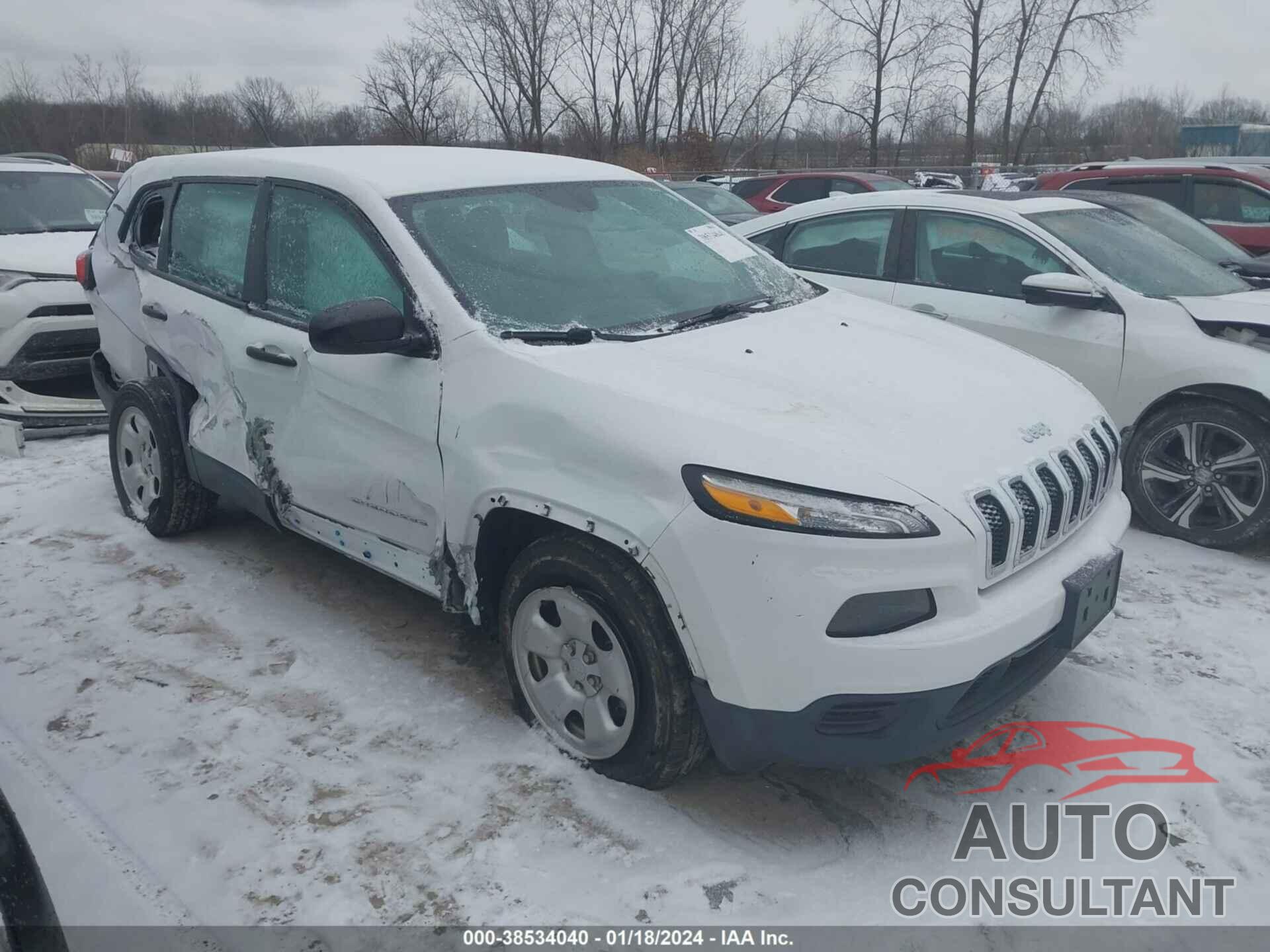 JEEP CHEROKEE 2017 - 1C4PJMAB9HD234306