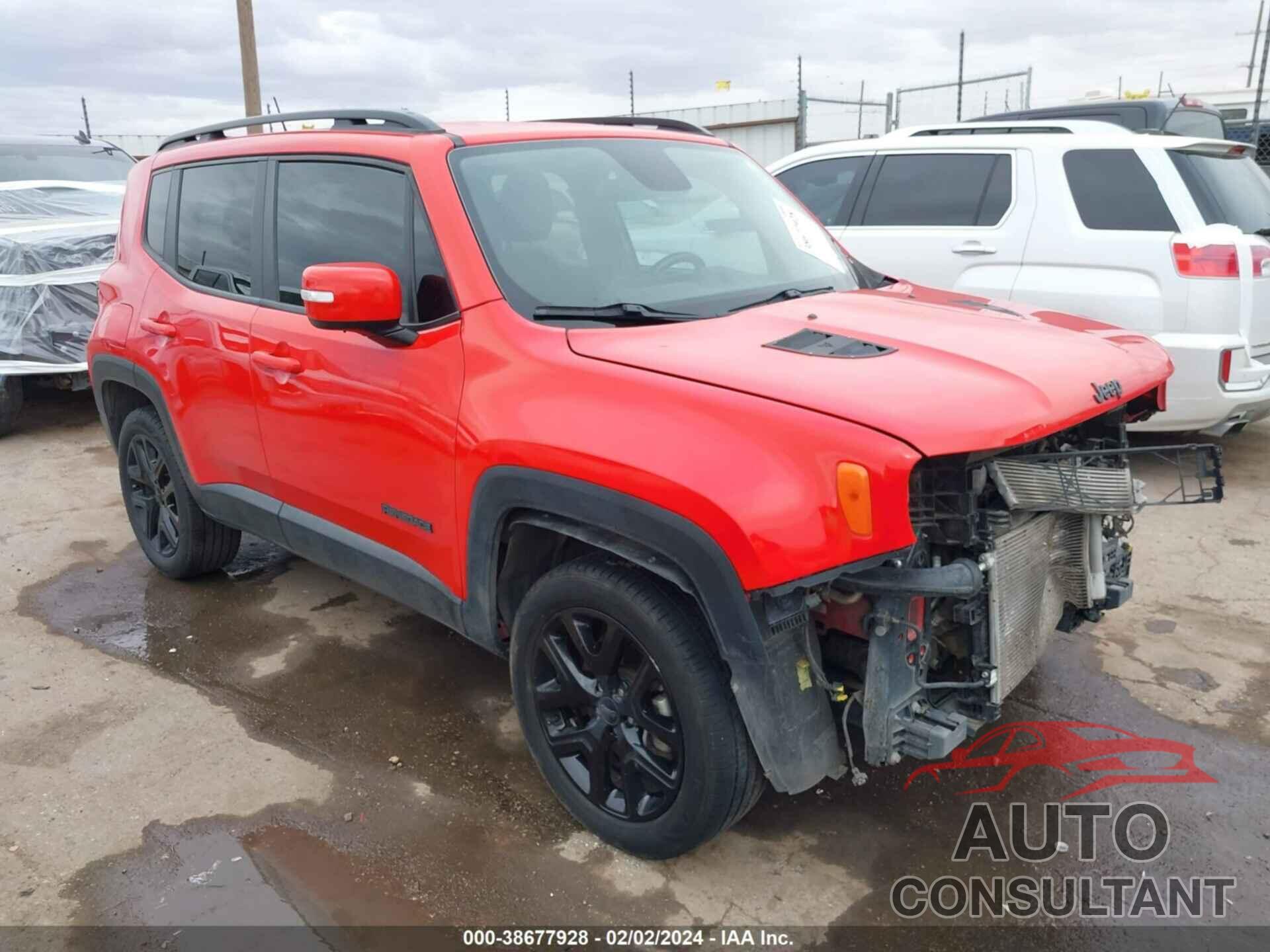 JEEP RENEGADE 2017 - ZACCJBBB0HPG40459