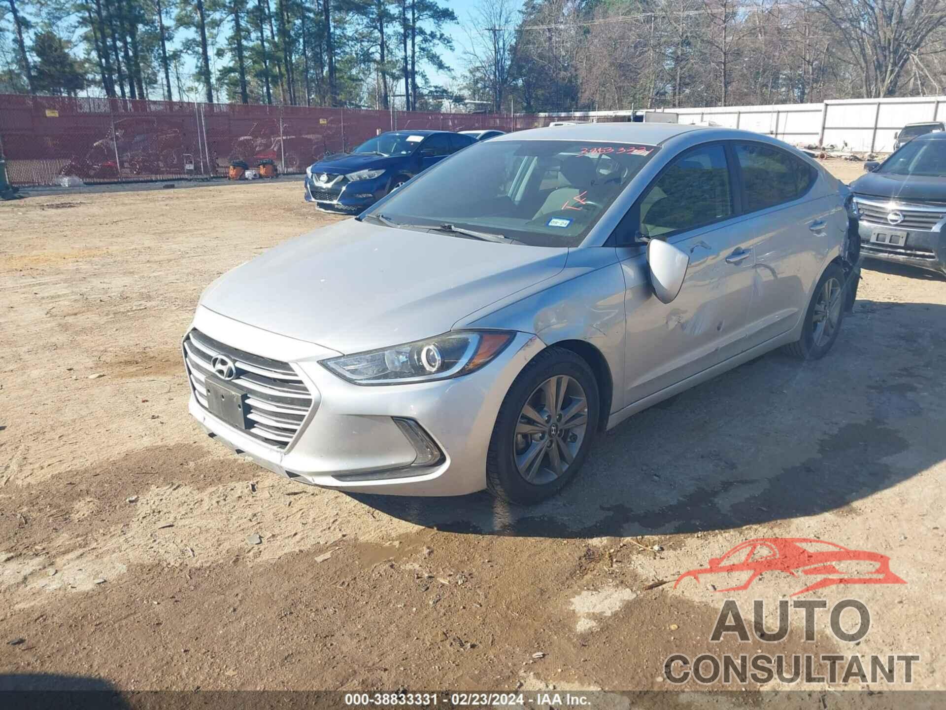 HYUNDAI ELANTRA 2017 - 5NPD84LFXHH042997