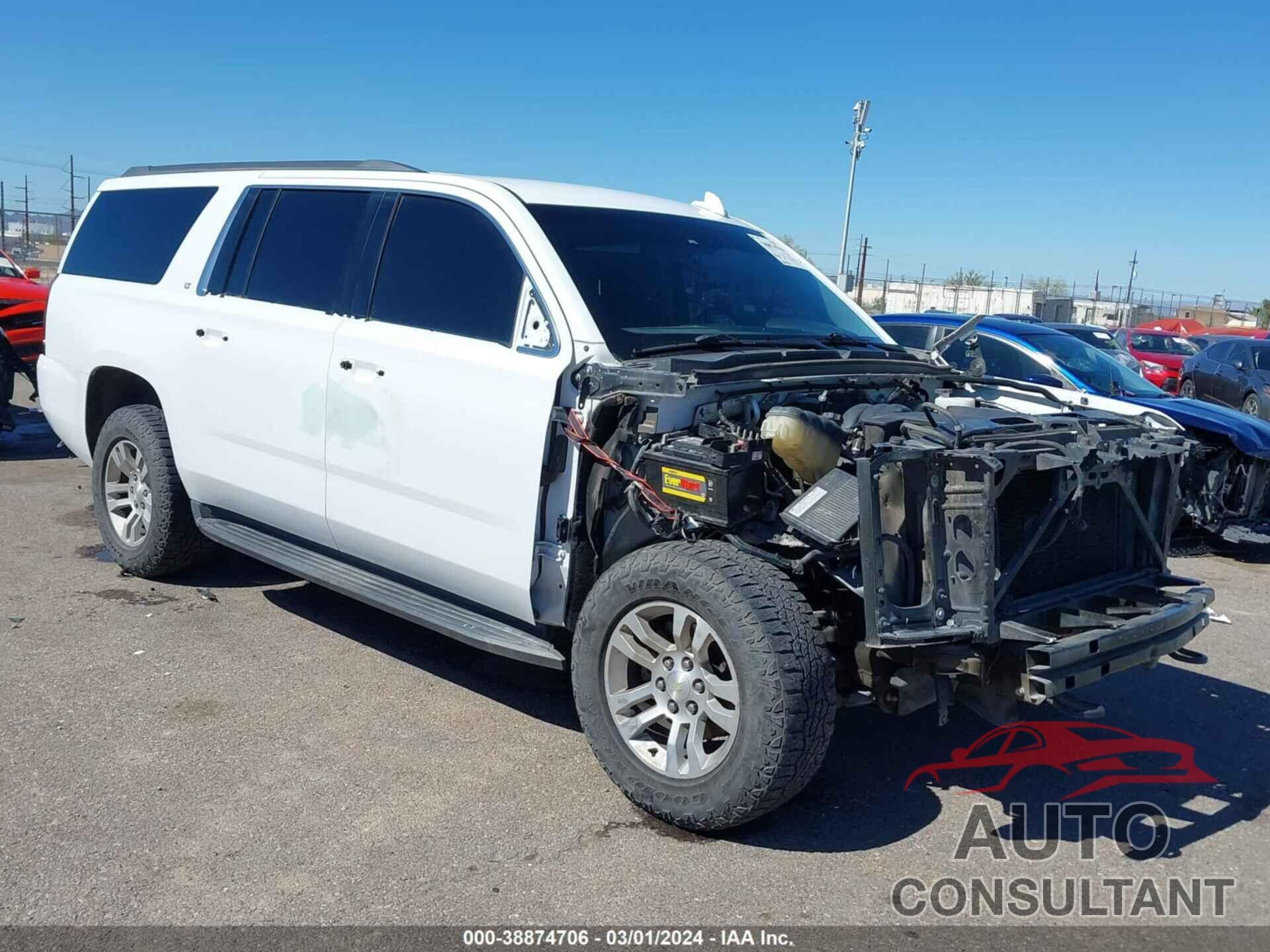 CHEVROLET SUBURBAN 2016 - 1GNSKHKCXGR451359