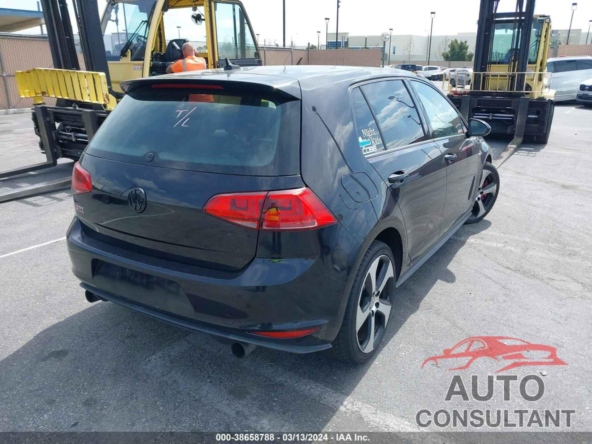 VOLKSWAGEN GOLF GTI 2017 - 3VW447AU1HM006413