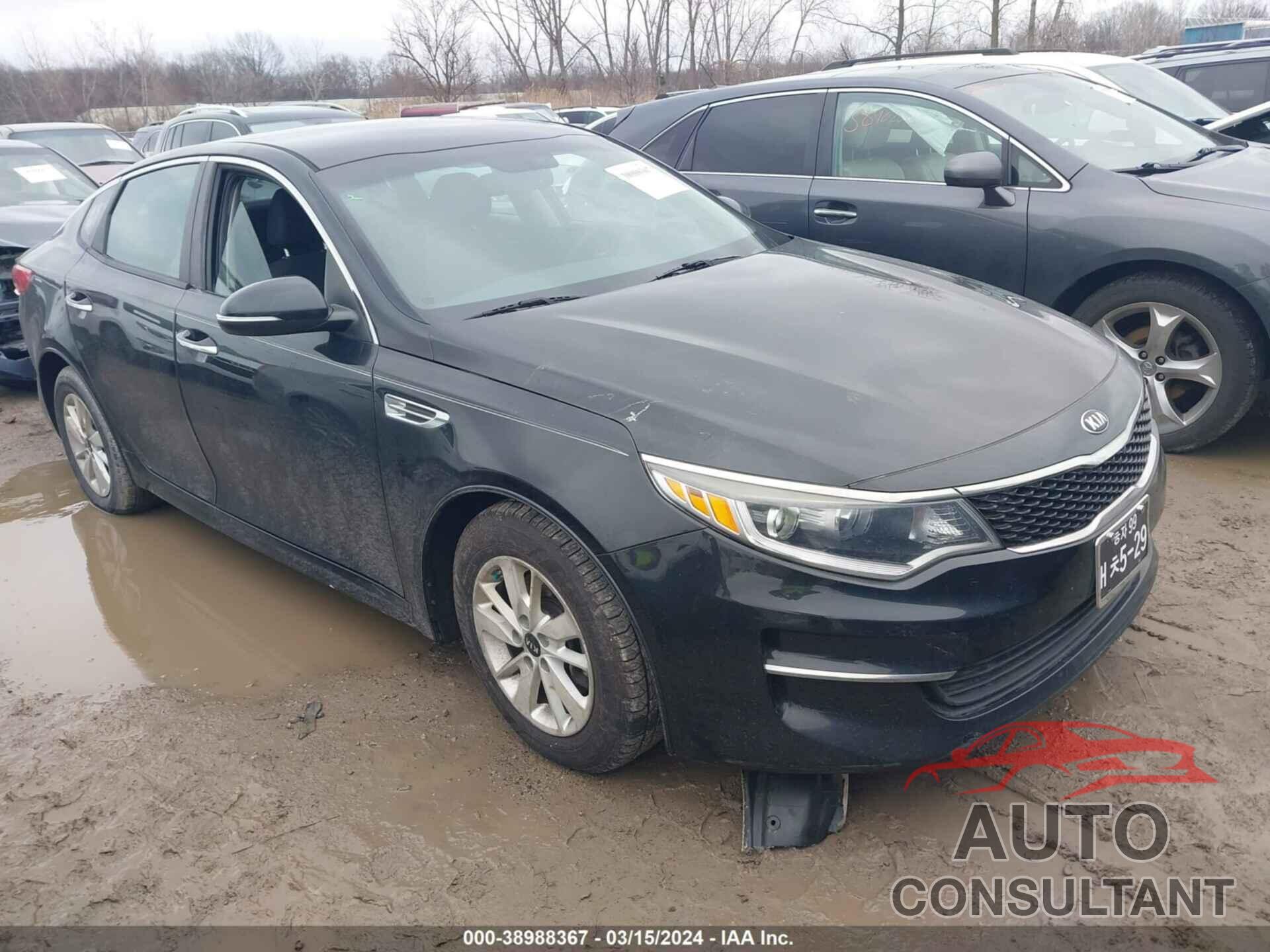 KIA OPTIMA 2016 - 5XXGT4L34GG092905