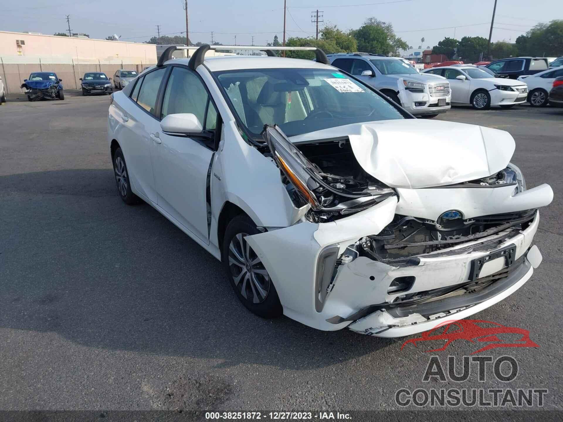 TOYOTA PRIUS 2019 - JTDL9RFU4K3006094