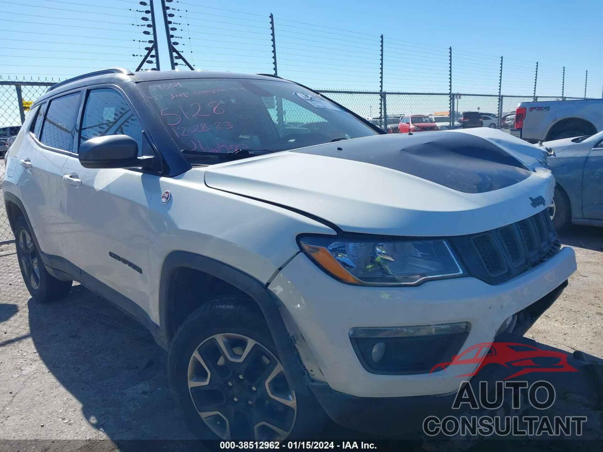 JEEP COMPASS 2017 - 3C4NJDDB6HT675128