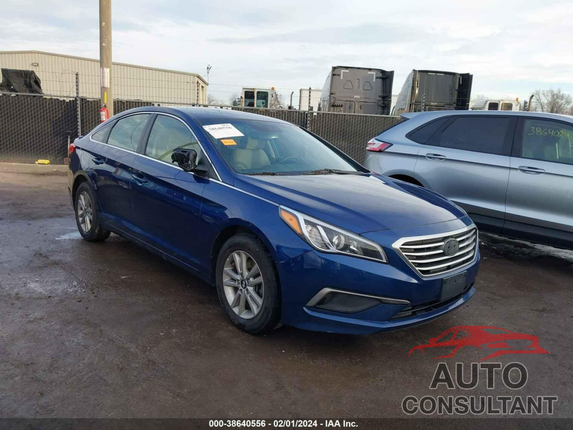 HYUNDAI SONATA 2016 - 5NPE24AF9GH296191