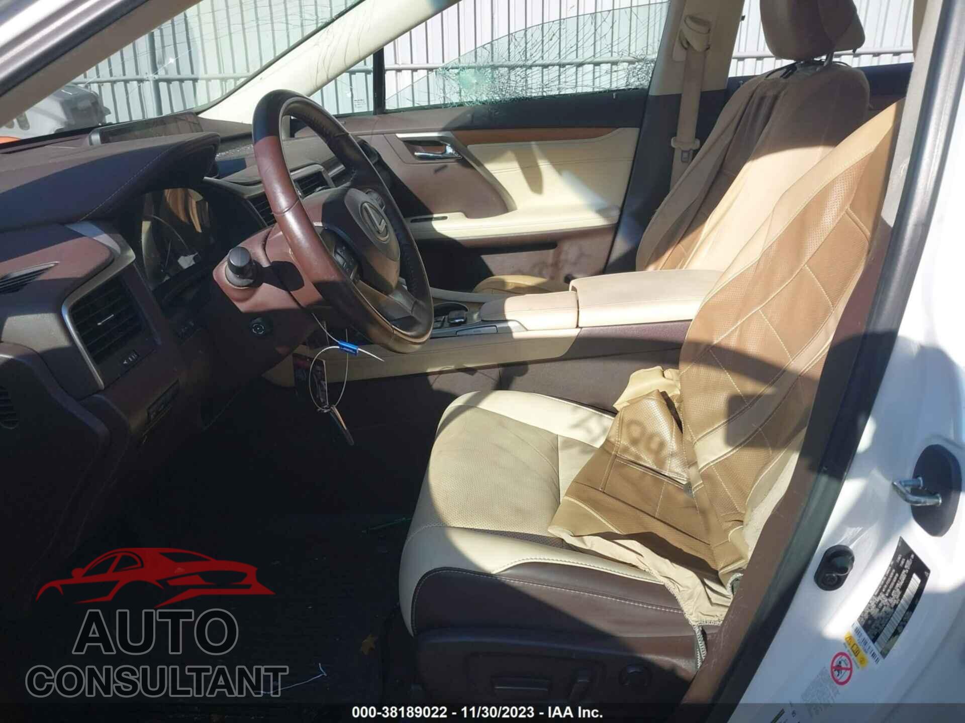 LEXUS RX 2017 - 2T2BZMCA9HC086092