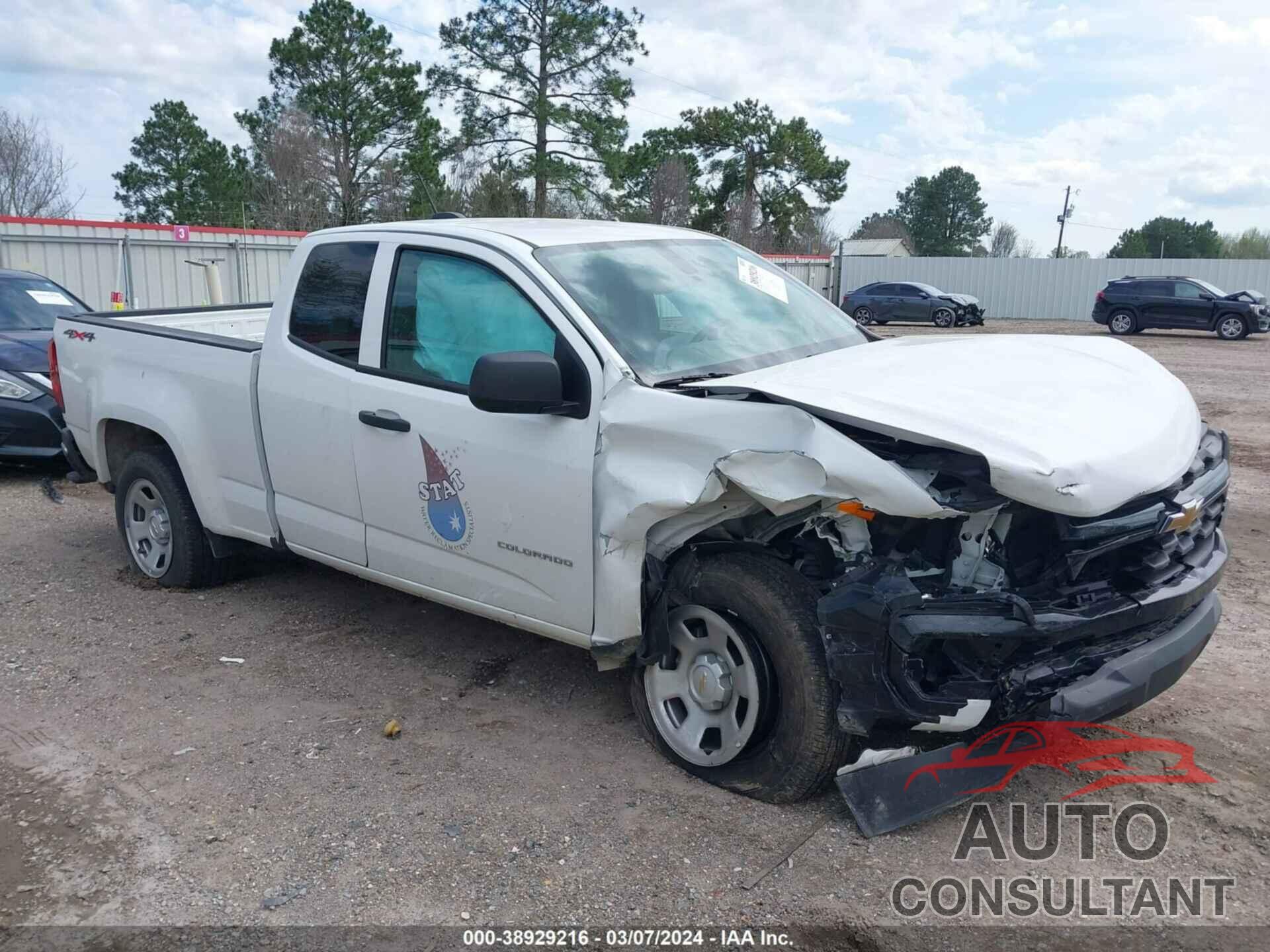 CHEVROLET COLORADO 2022 - 1GCHTBEN9N1320252