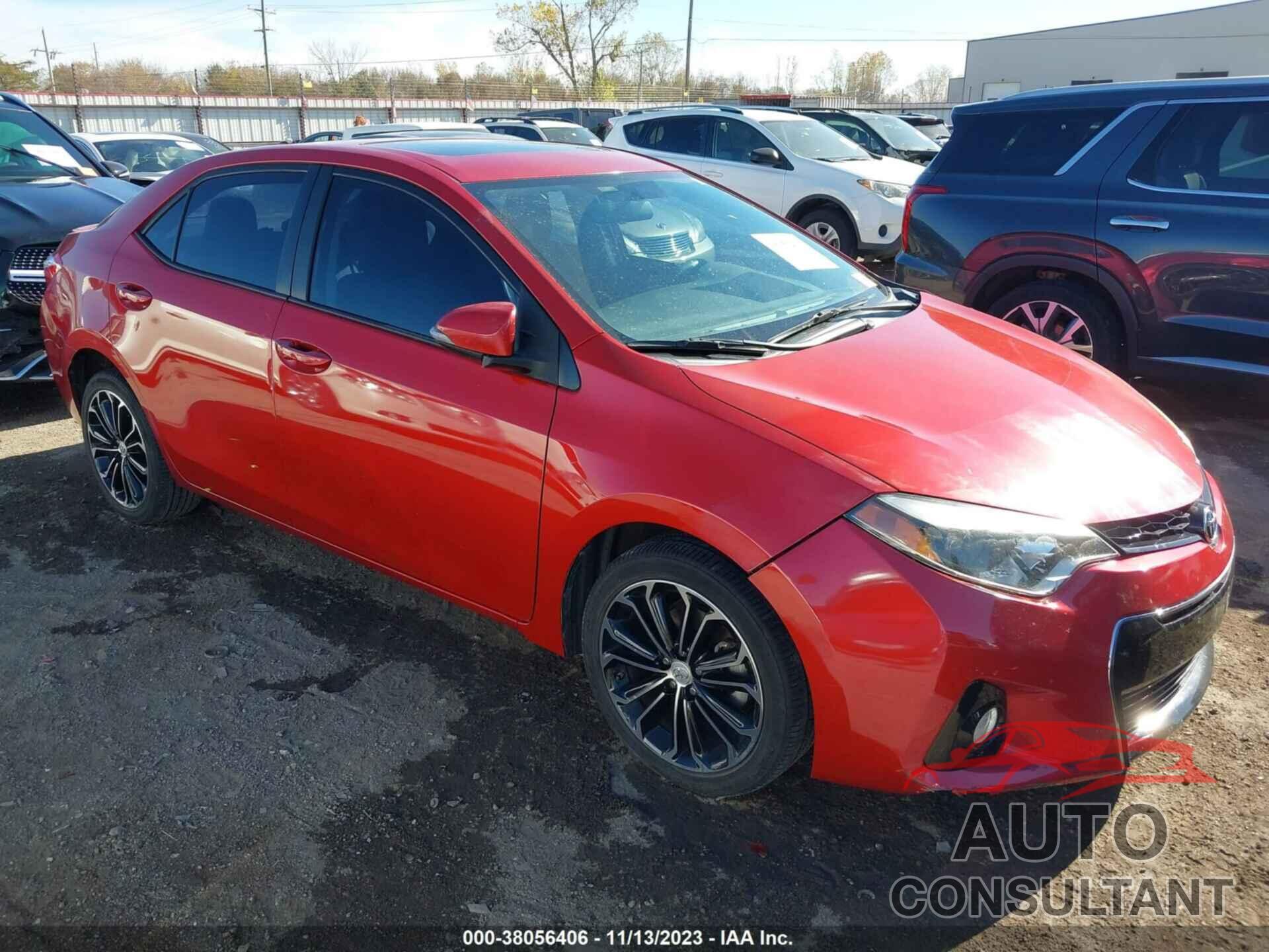 TOYOTA COROLLA 2016 - 5YFBURHE9GP497518