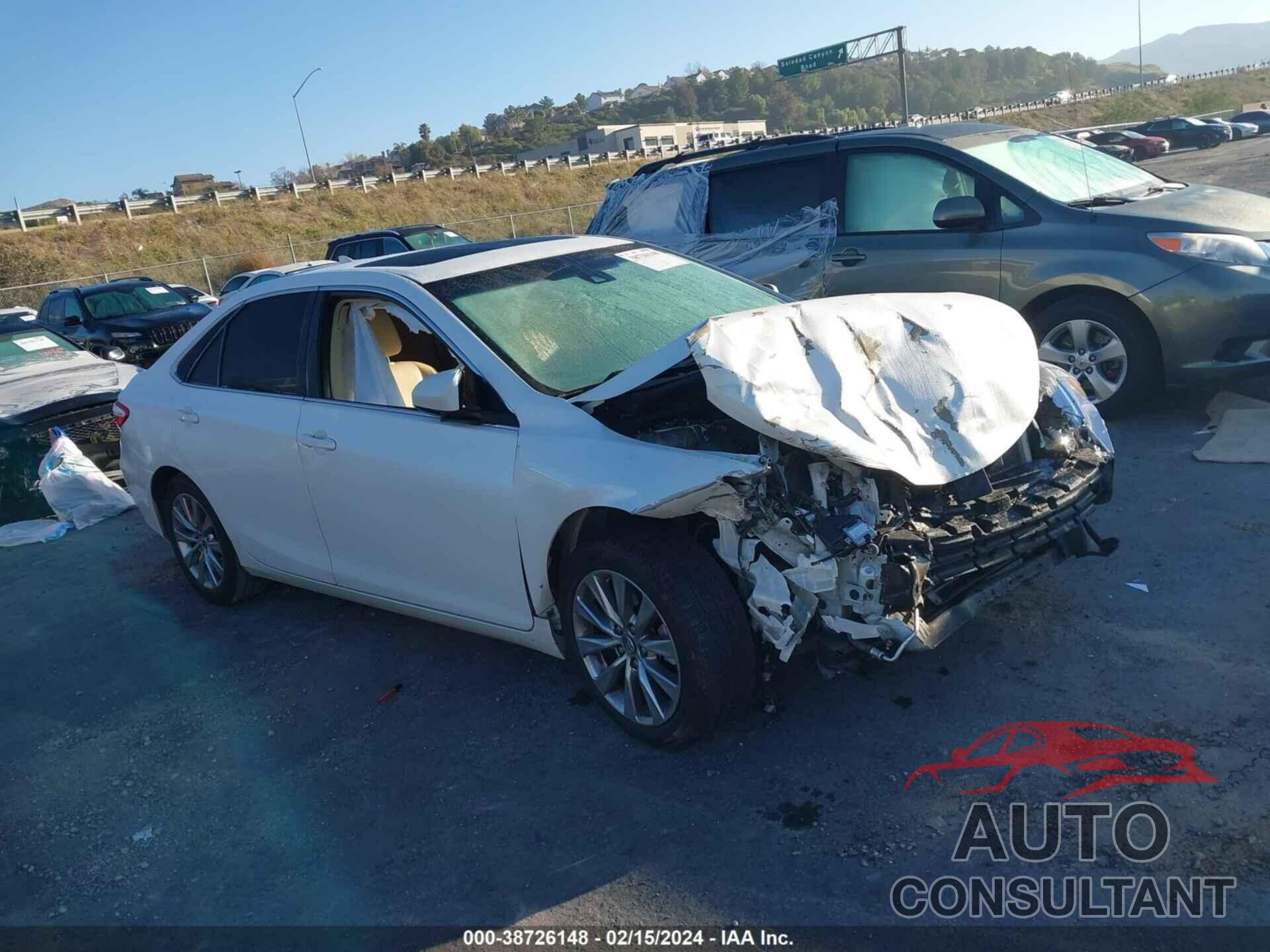 TOYOTA CAMRY 2017 - 4T1BK1FK7HU579232