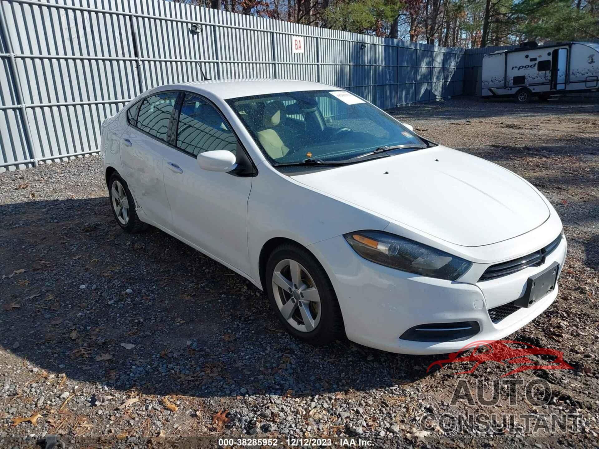 DODGE DART 2015 - 1C3CDFBB5FD223305