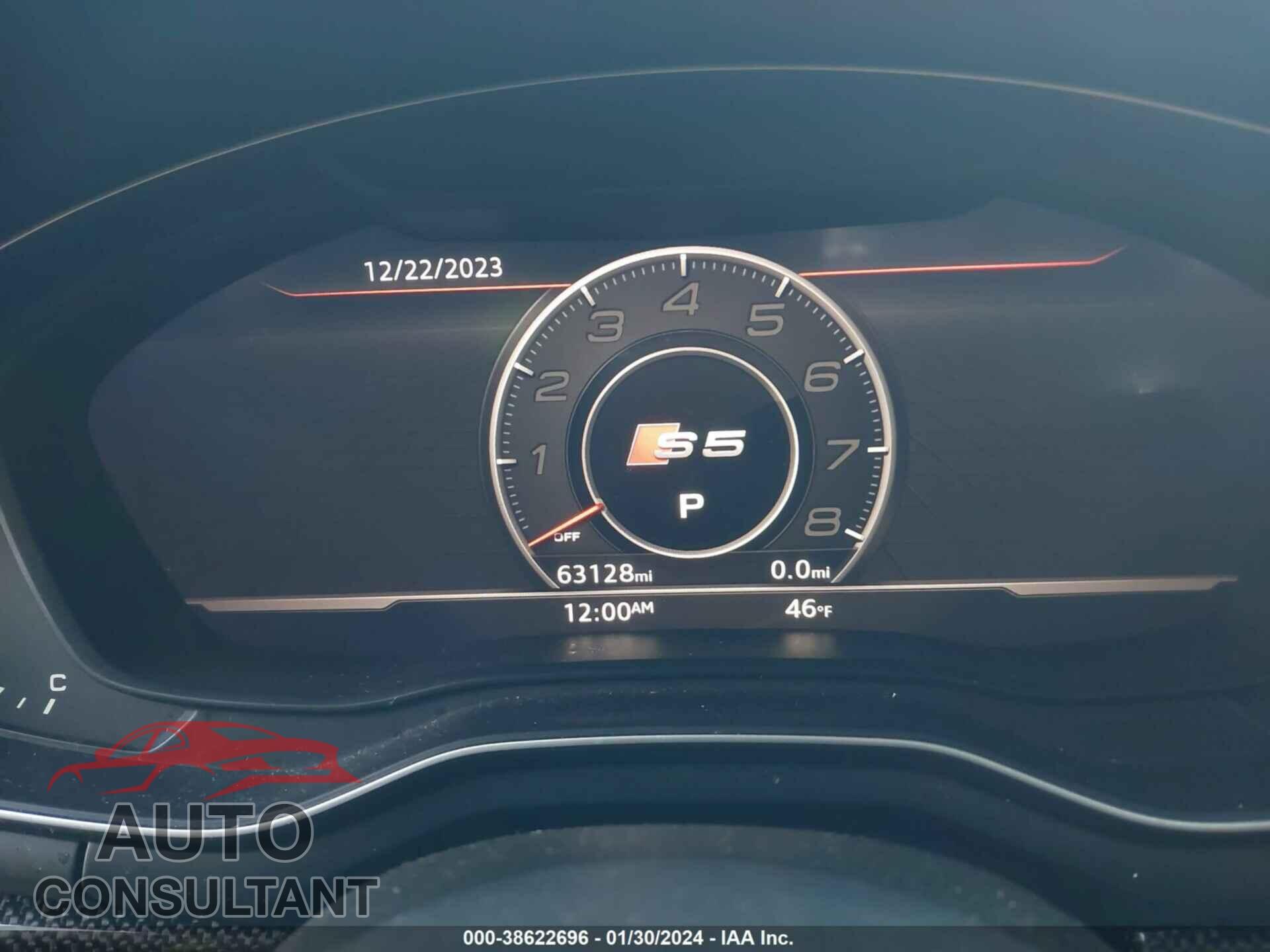 AUDI S5 2018 - WAUC4CF53JA023531