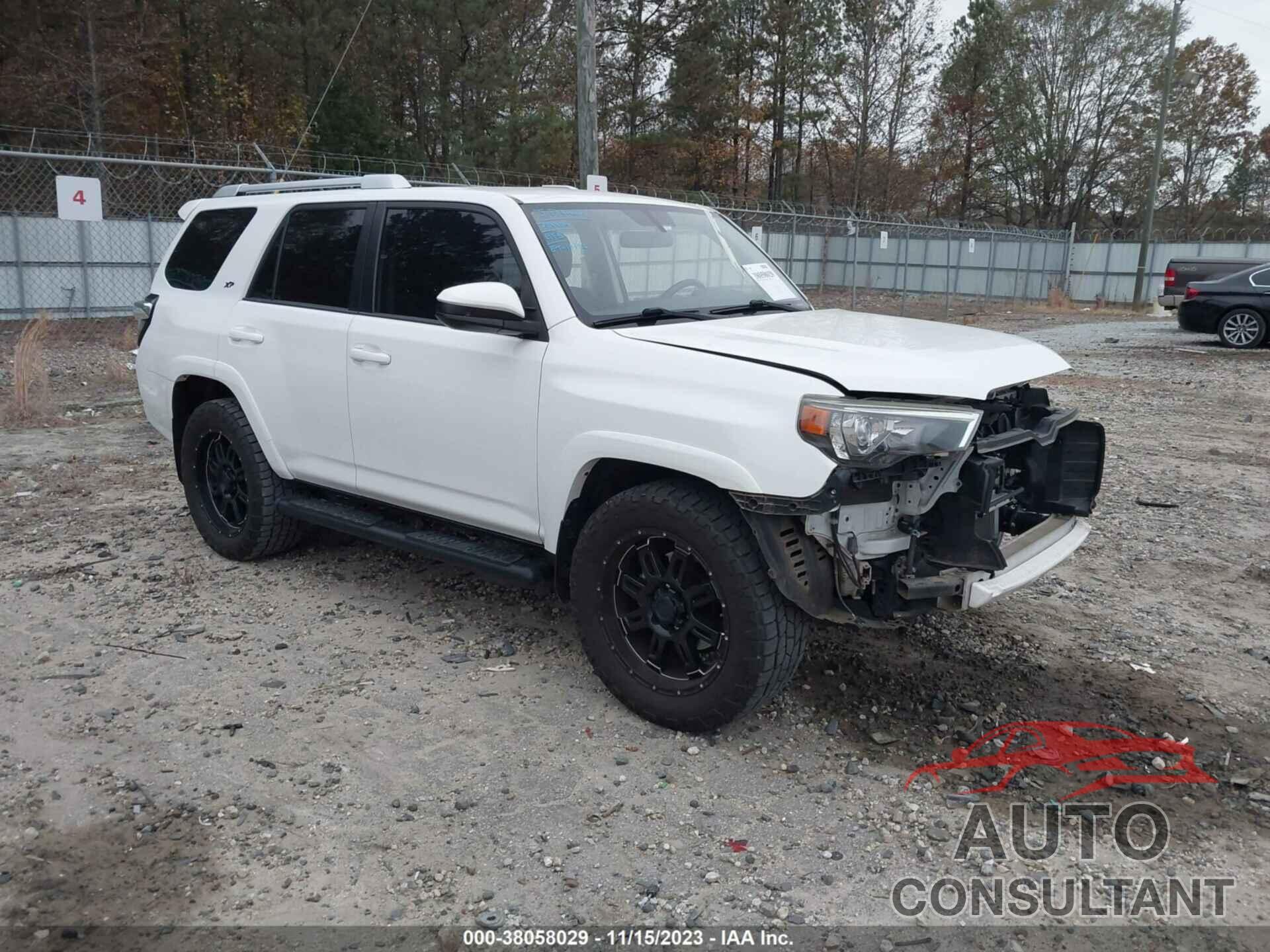 TOYOTA 4RUNNER 2016 - JTEZU5JR7G5126628