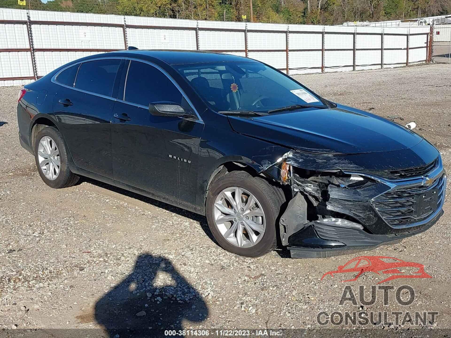 CHEVROLET MALIBU 2020 - 1G1ZD5ST2LF115614