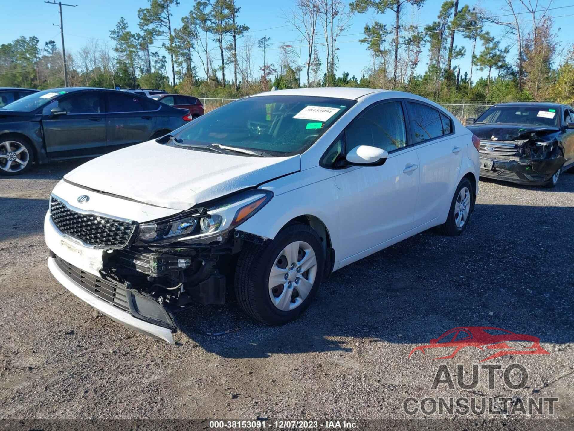 KIA FORTE 2017 - 3KPFL4A78HE087749