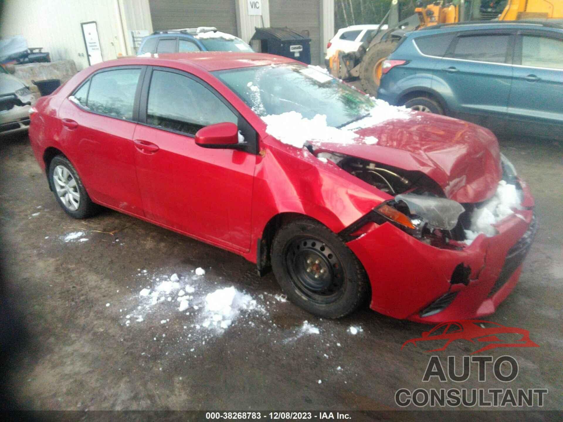 TOYOTA COROLLA 2015 - 2T1BURHE1FC325594