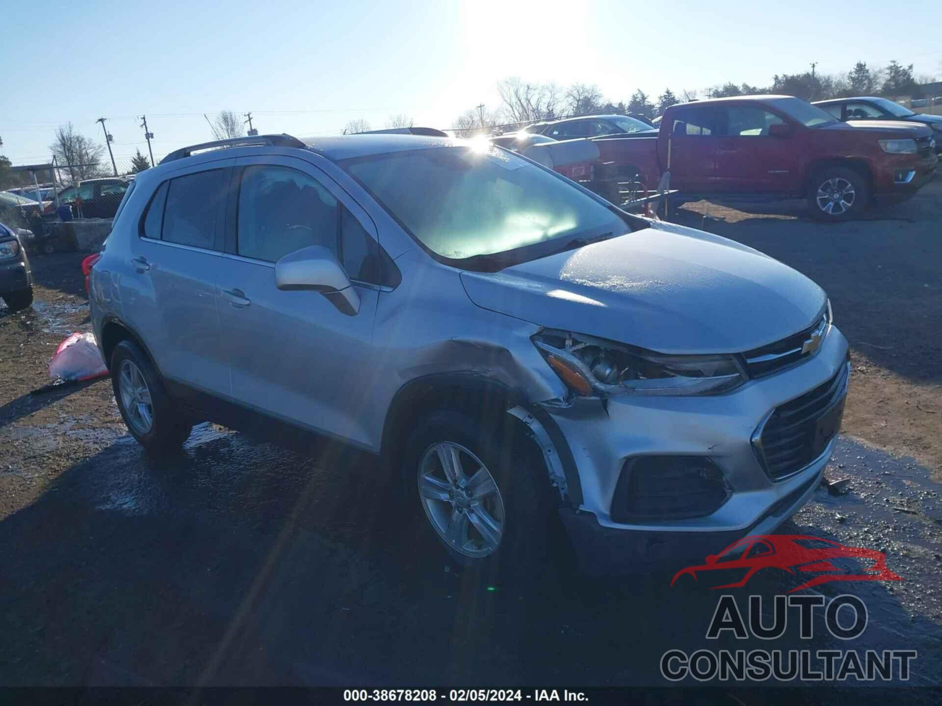 CHEVROLET TRAX 2018 - 3GNCJLSBXJL255731