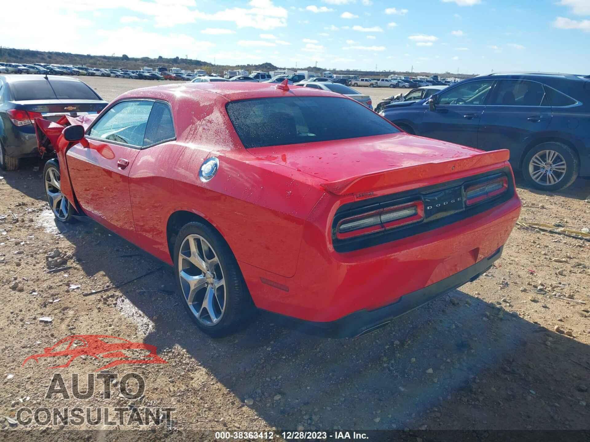 DODGE CHALLENGER 2016 - 2C3CDZAG8GH322171
