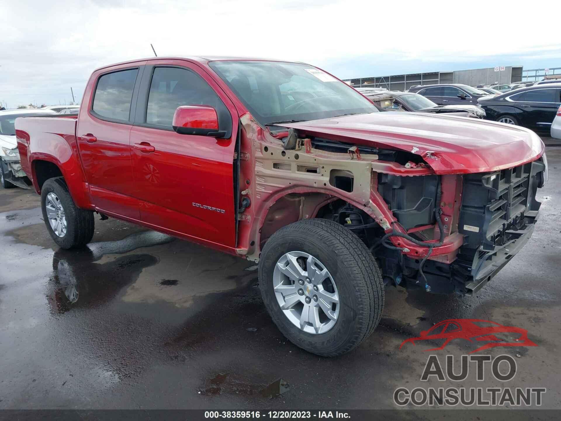 CHEVROLET COLORADO 2021 - 1GCGSCENXM1296417