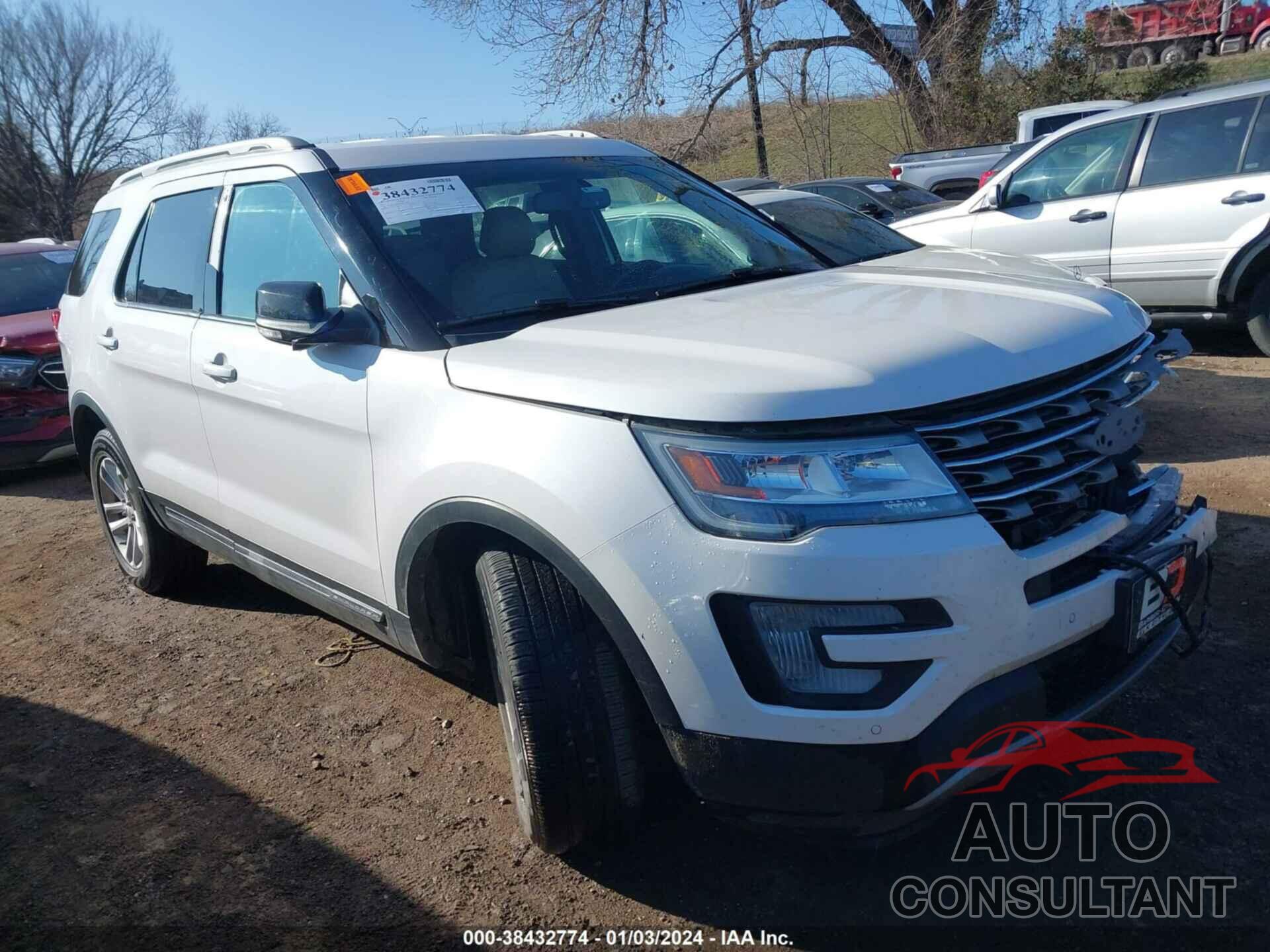 FORD EXPLORER 2017 - 1FM5K7D87HGA75382