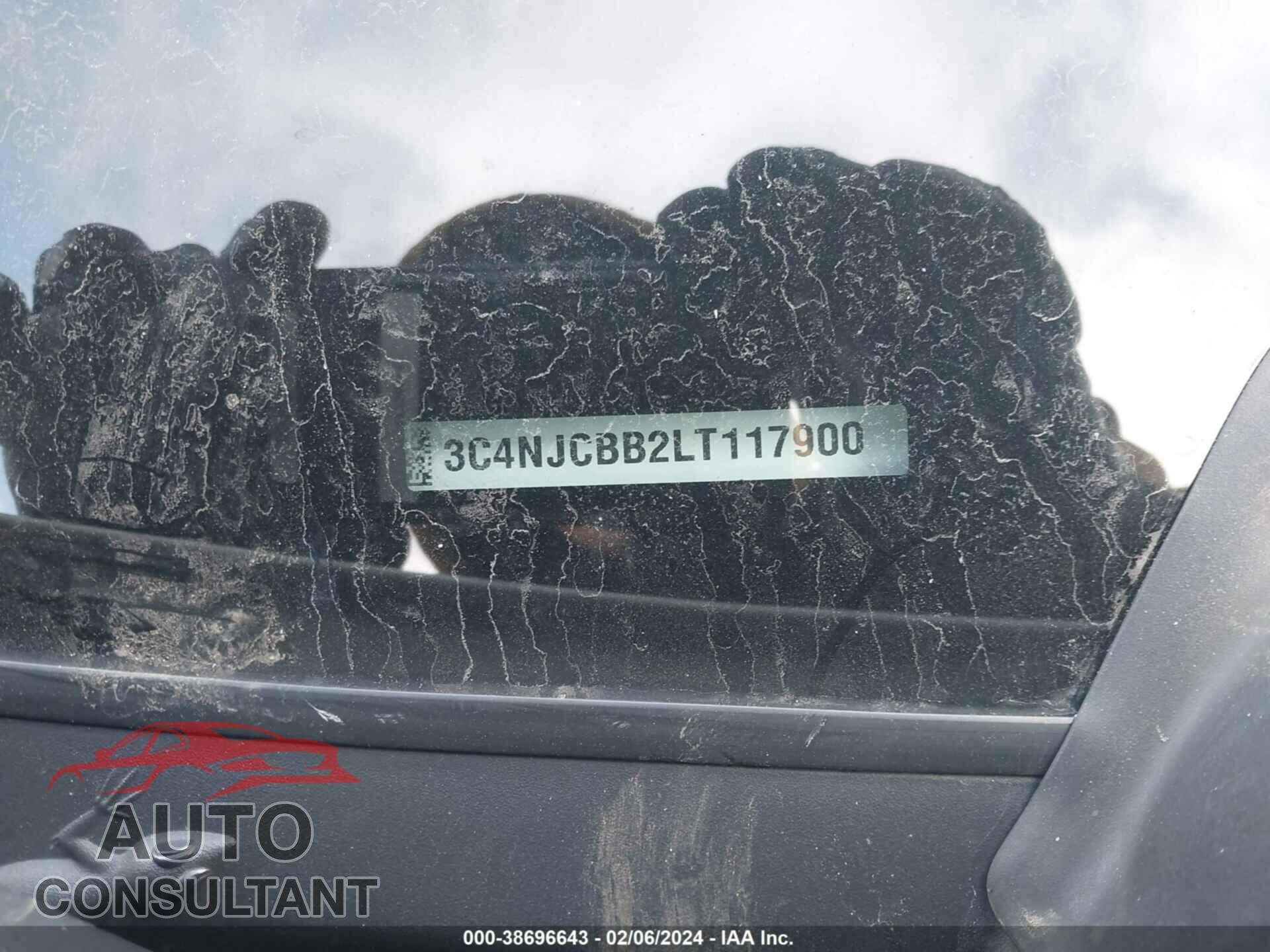 JEEP COMPASS 2020 - 3C4NJCBB2LT117900