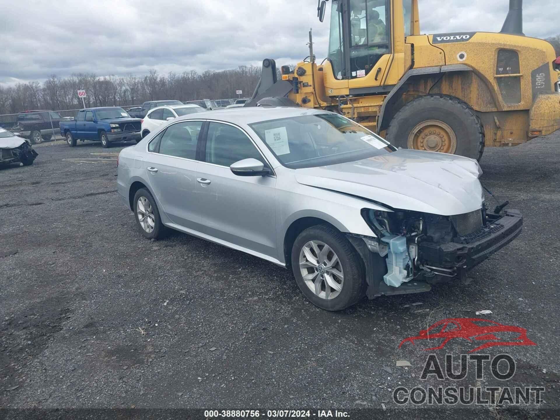 VOLKSWAGEN PASSAT 2016 - 1VWAT7A35GC040030