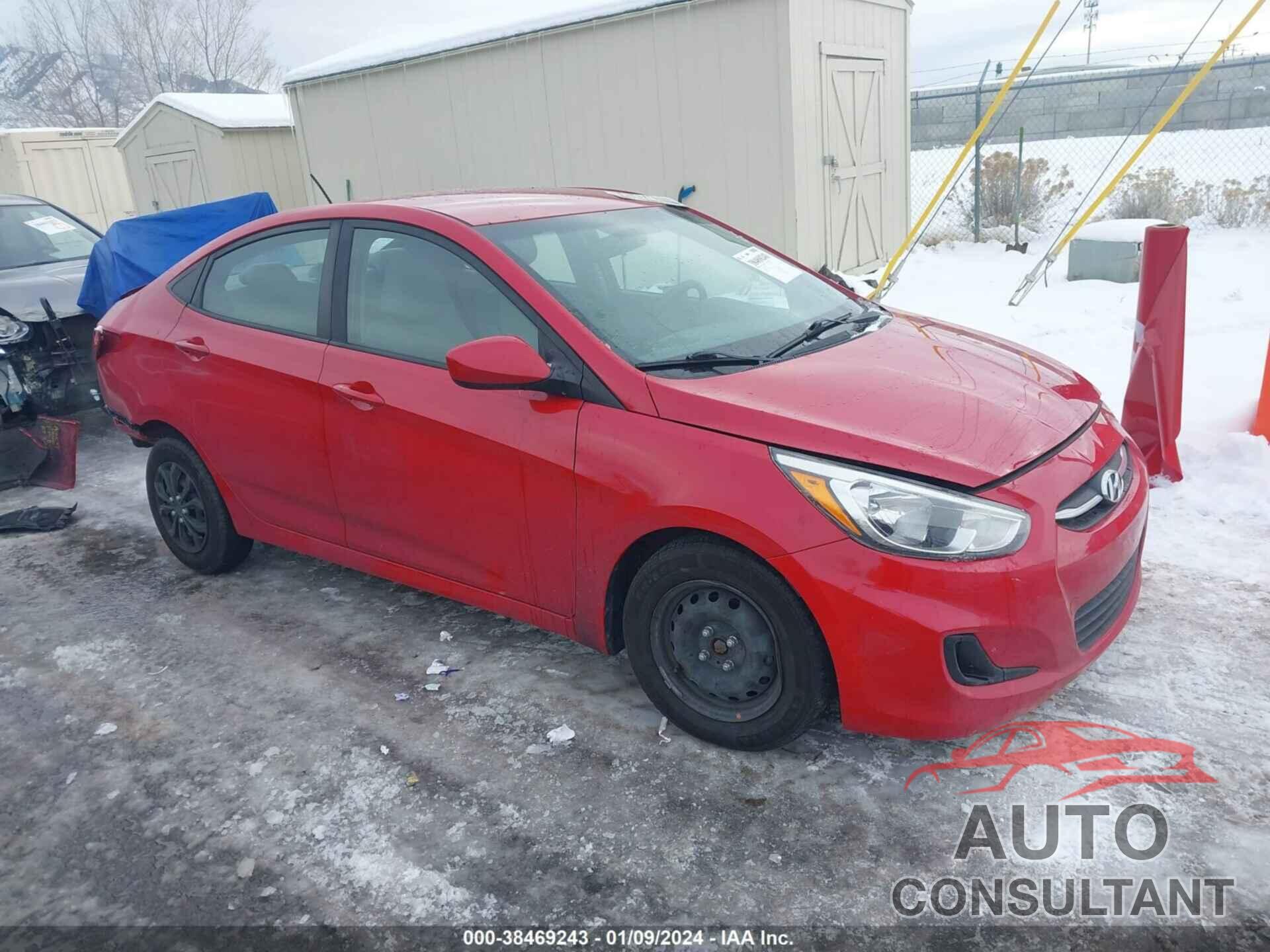 HYUNDAI ACCENT 2017 - KMHCT4AE8HU322035