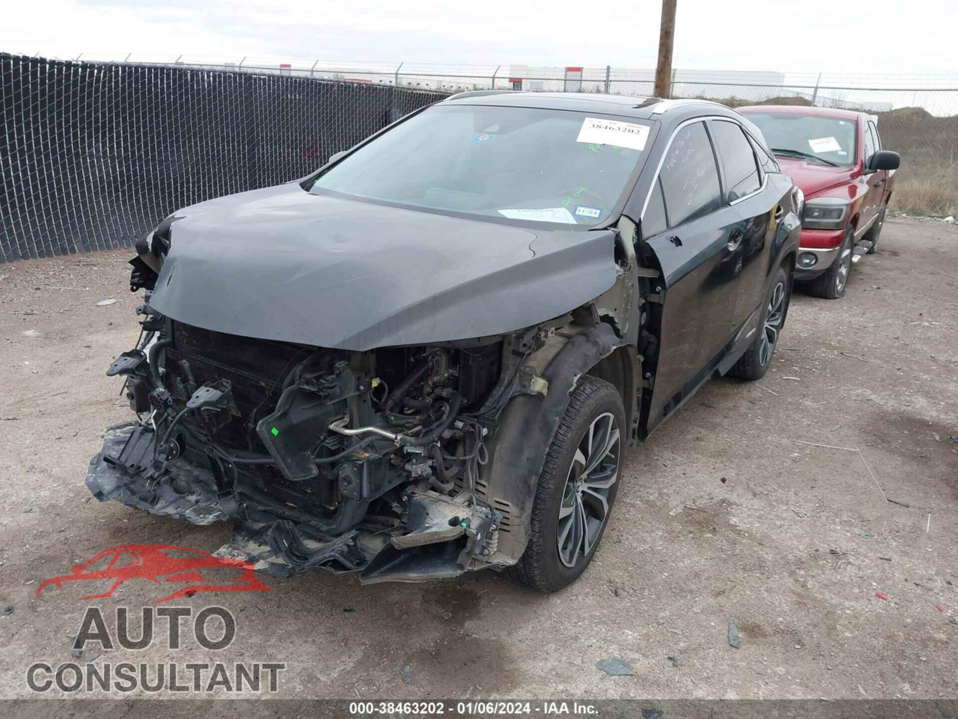 LEXUS RX 2019 - 2T2BGMCA8KC039729