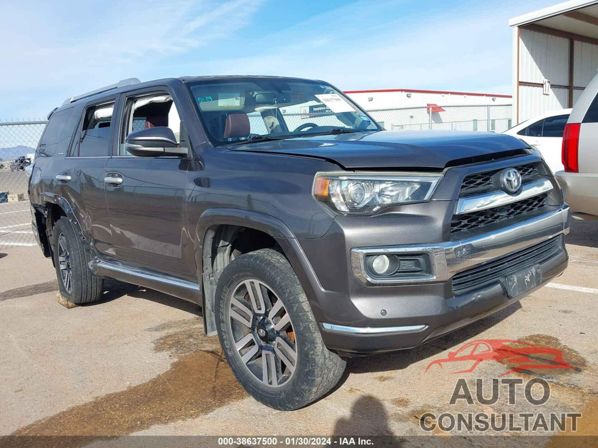 TOYOTA 4RUNNER 2016 - JTEBU5JR6G5400628