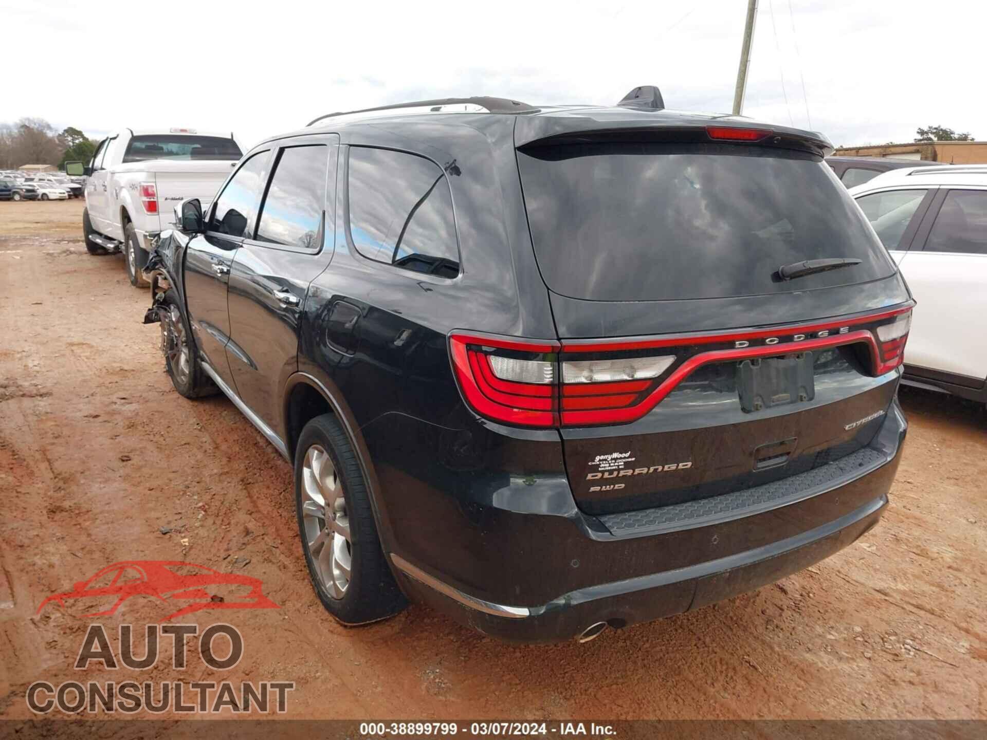 DODGE DURANGO 2016 - 1C4RDJEG1GC341245